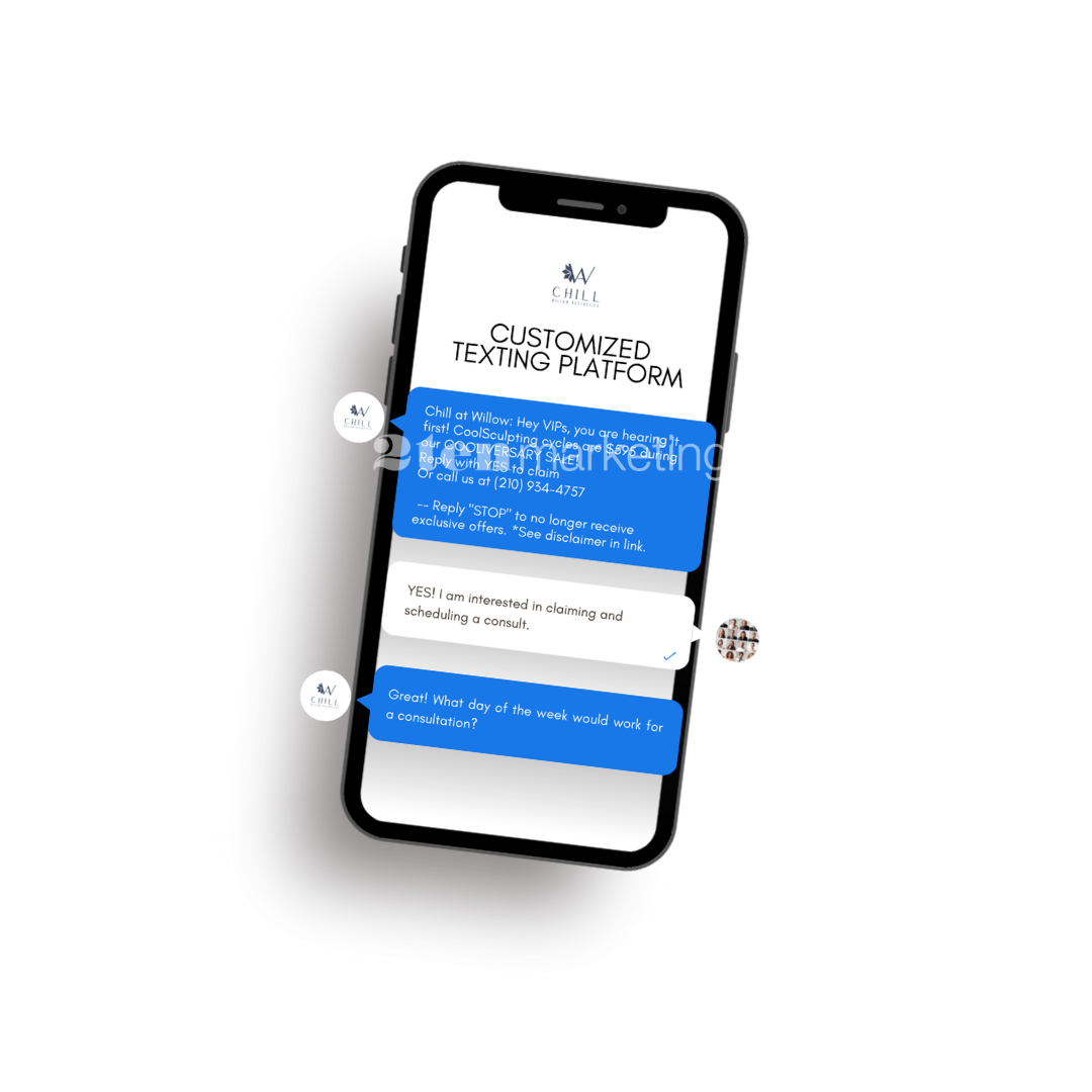 SMS Marketing for Medical Aesthetic Practice San Antonio Texas-2tenMarketing