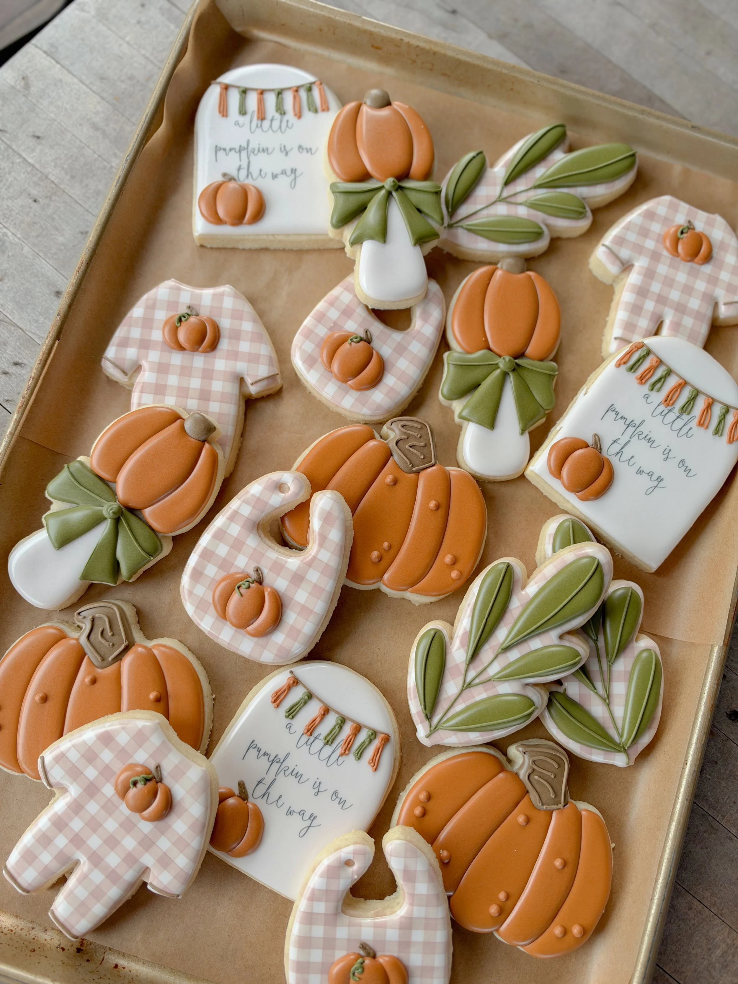 a little pumpkin is on the way.