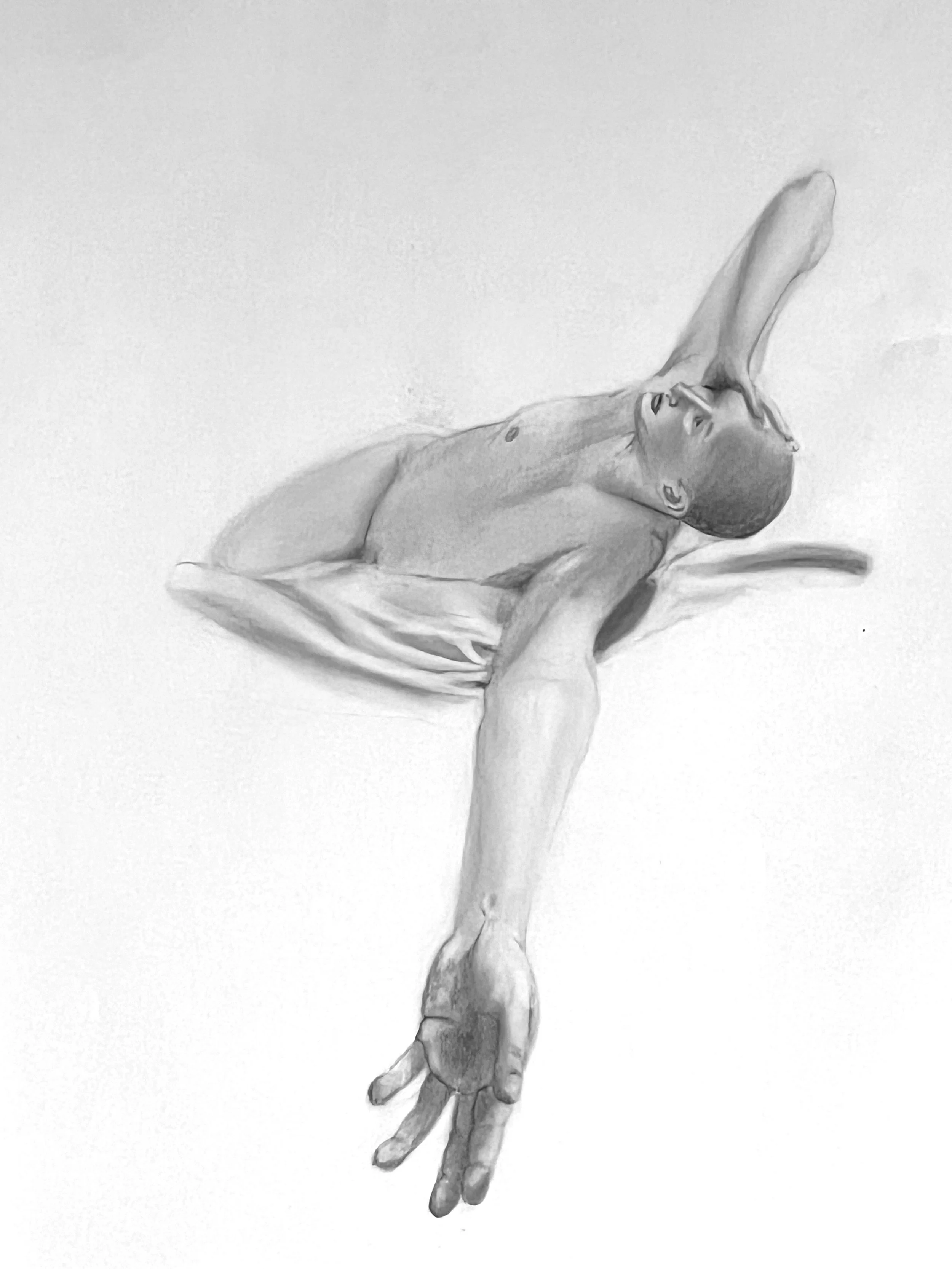 Figure Study
Graphite on paper
2022