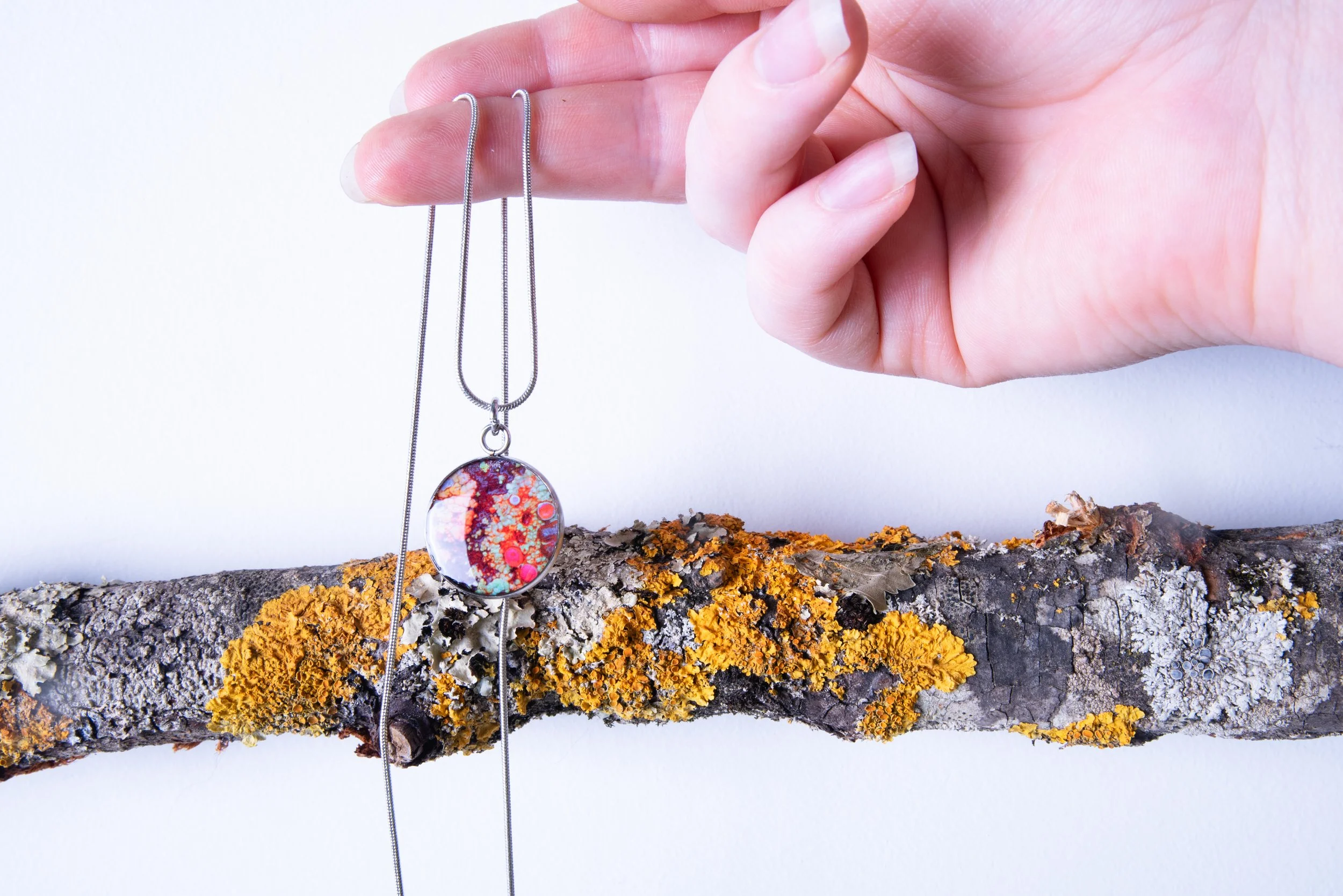 Small fungi pendants