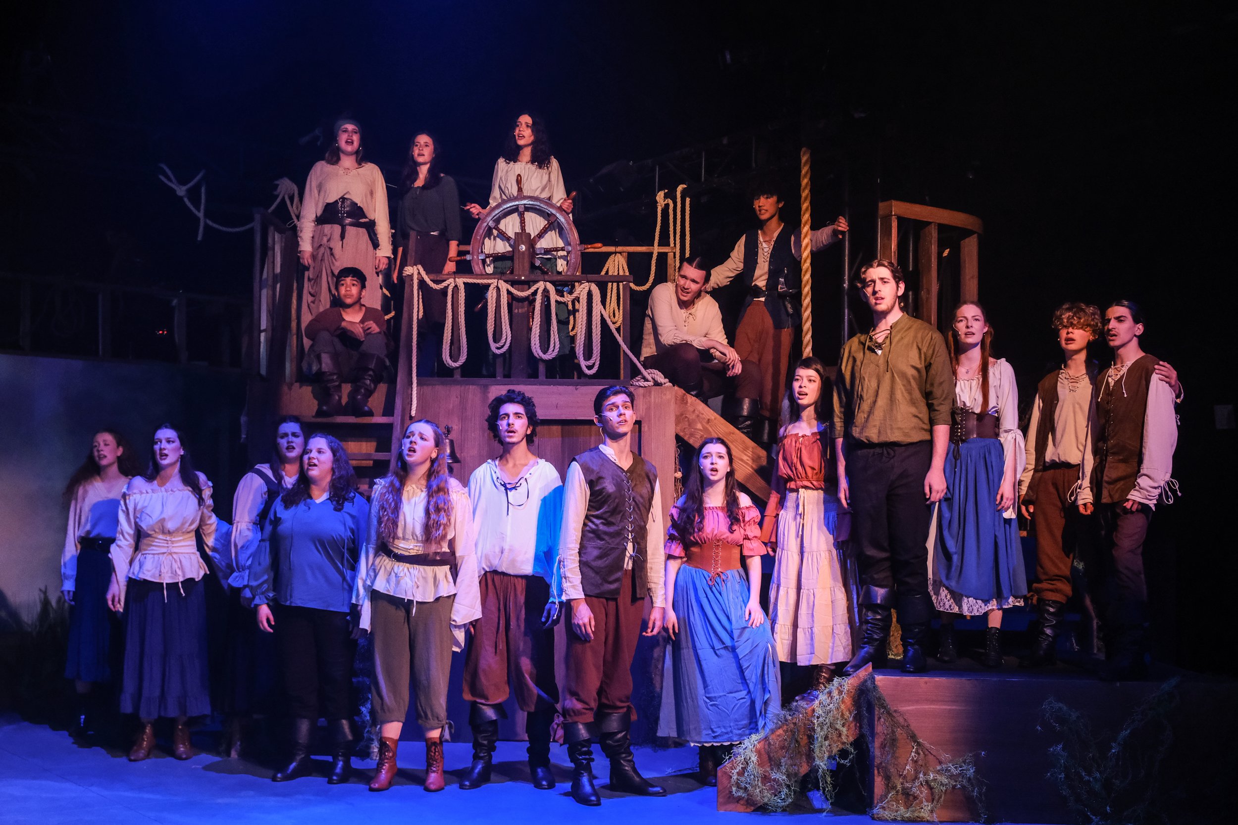 The Pirate Queen production image photographed by Steve Wylie Photography
