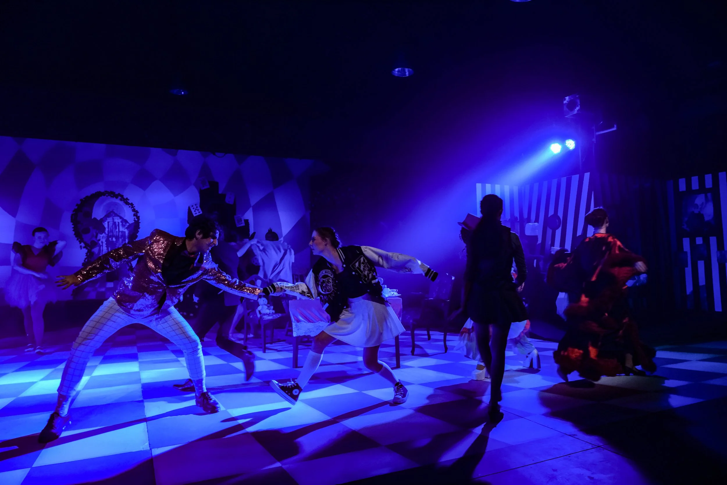 Alice in Wonderland production image photographed by Steve Wylie Photography