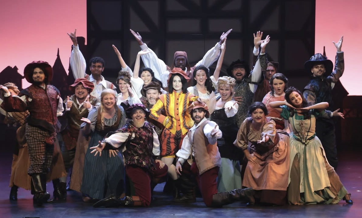Something Rotten production photograph