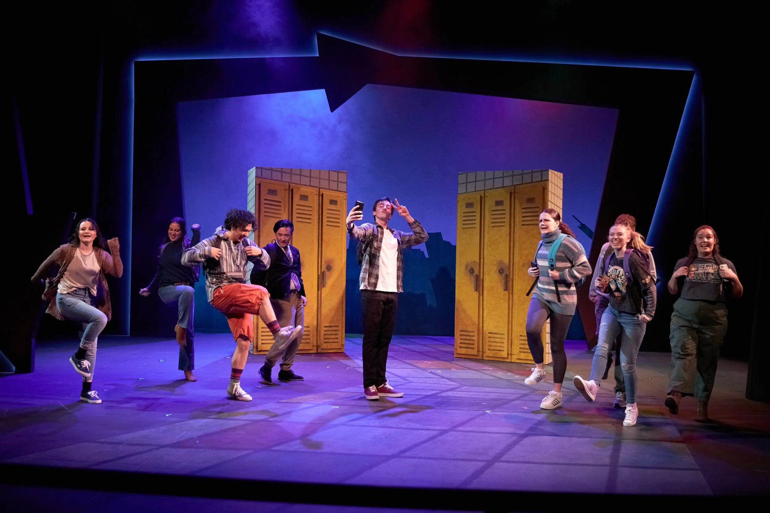 Kennedy Kemmerer performing in Freaky Friday