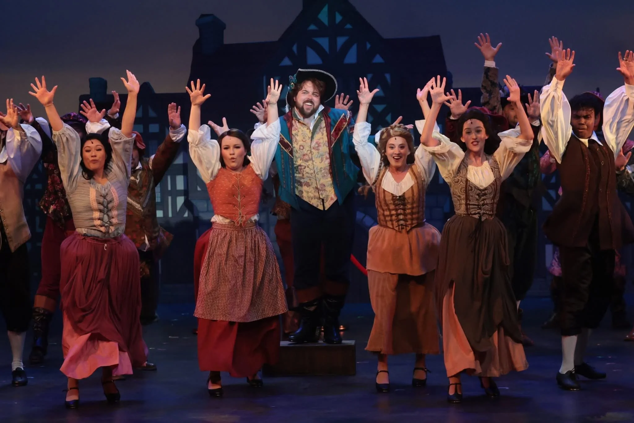 Something Rotten production photograph