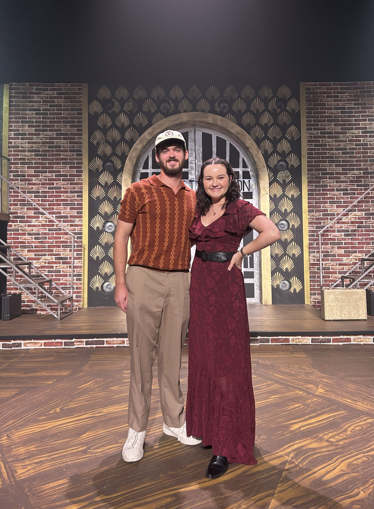 Kennedy Kemmerer with performer and choreographer, Jack Bianchi