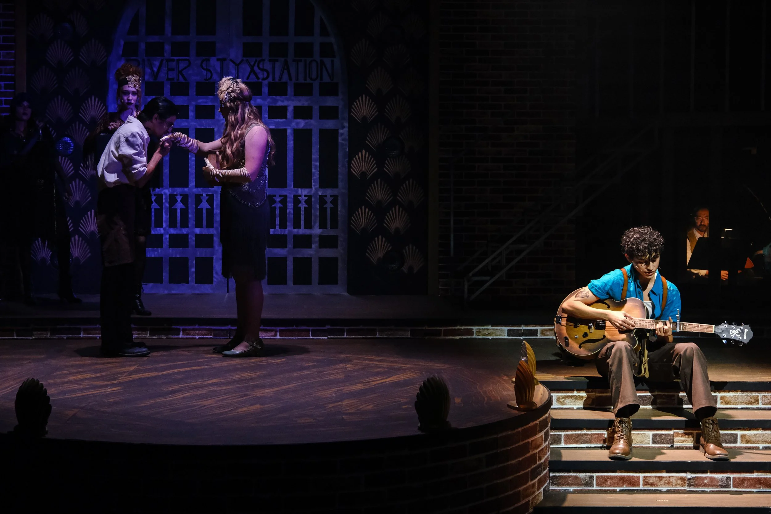 Hadestown Teen Edition production image photographed by Steve Wylie Photography