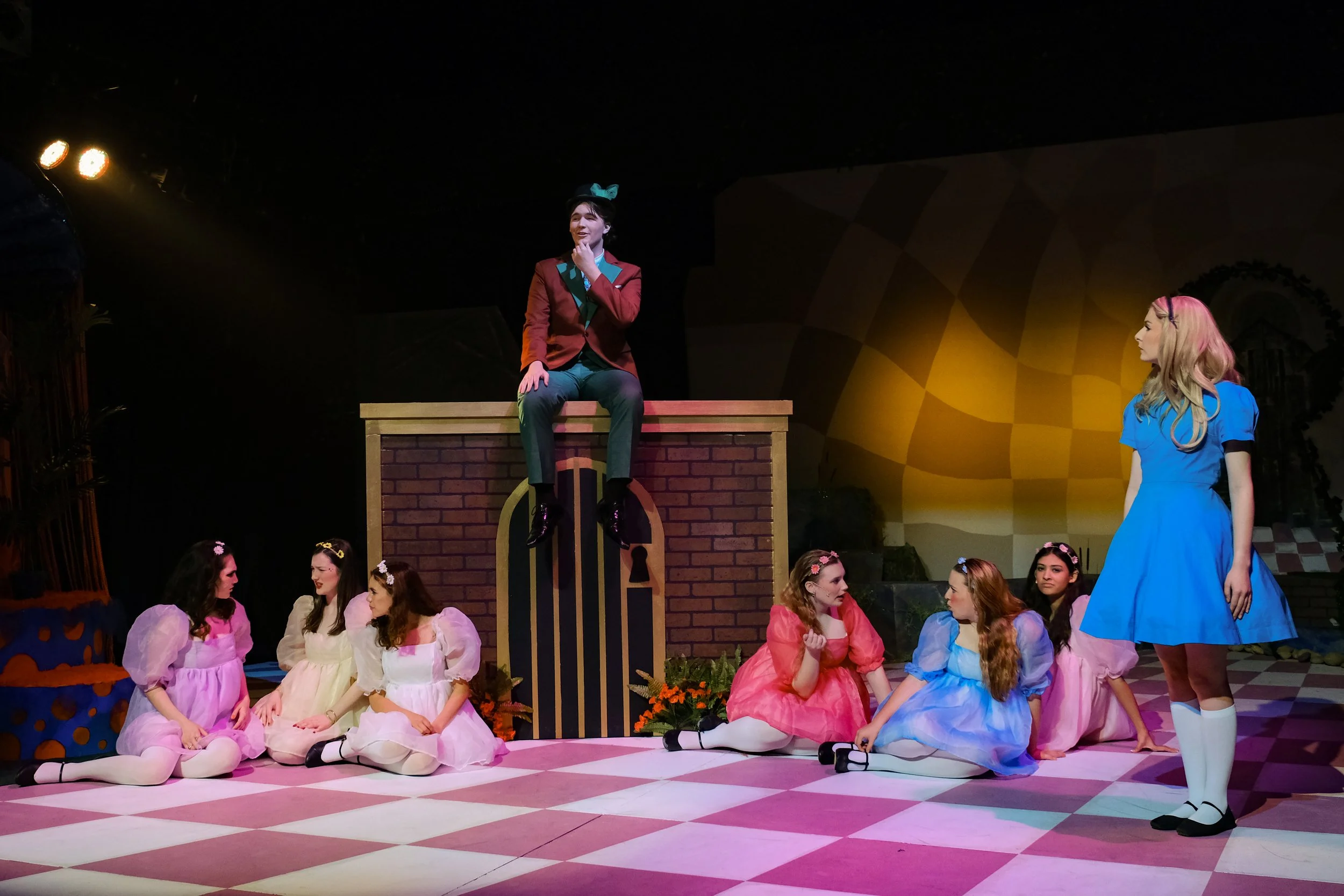 Alice in Wonderland production image photographed by Steve Wylie Photography
