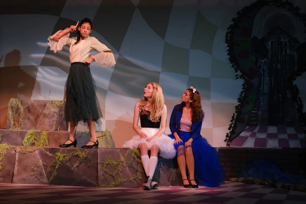 Alice in Wonderland production image photographed by Steve Wylie Photography