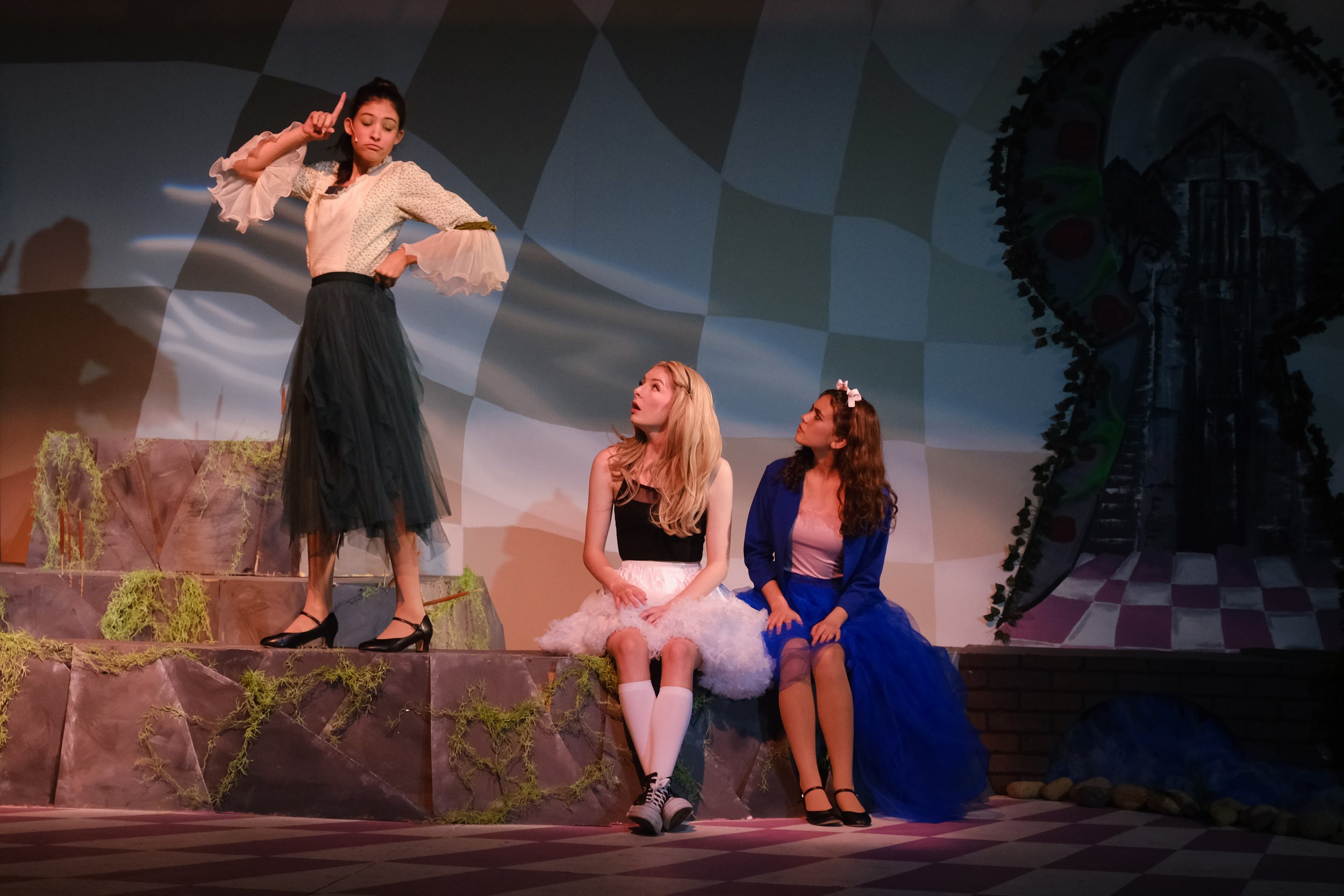 Alice in Wonderland production image photographed by Steve Wylie Photography