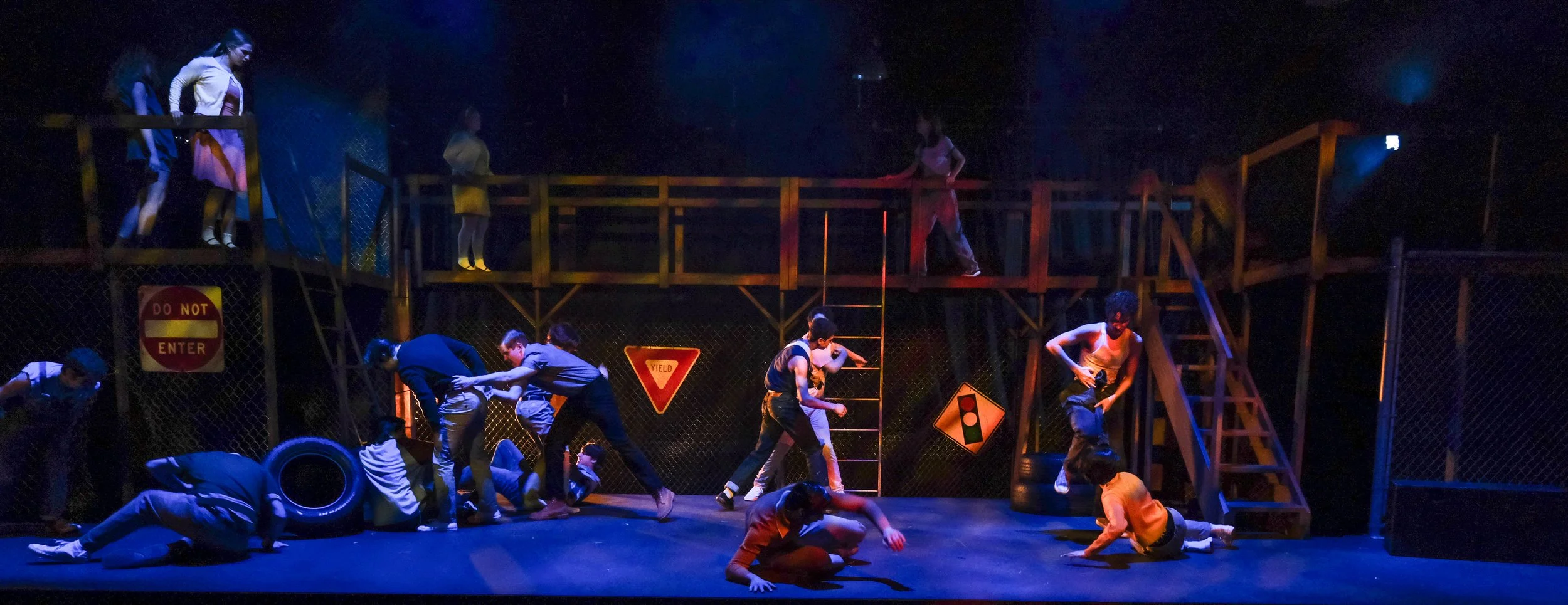 The Outsiders production image photographed by Steve Wylie Photography