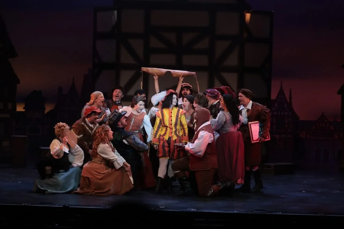 Something Rotten production photograph