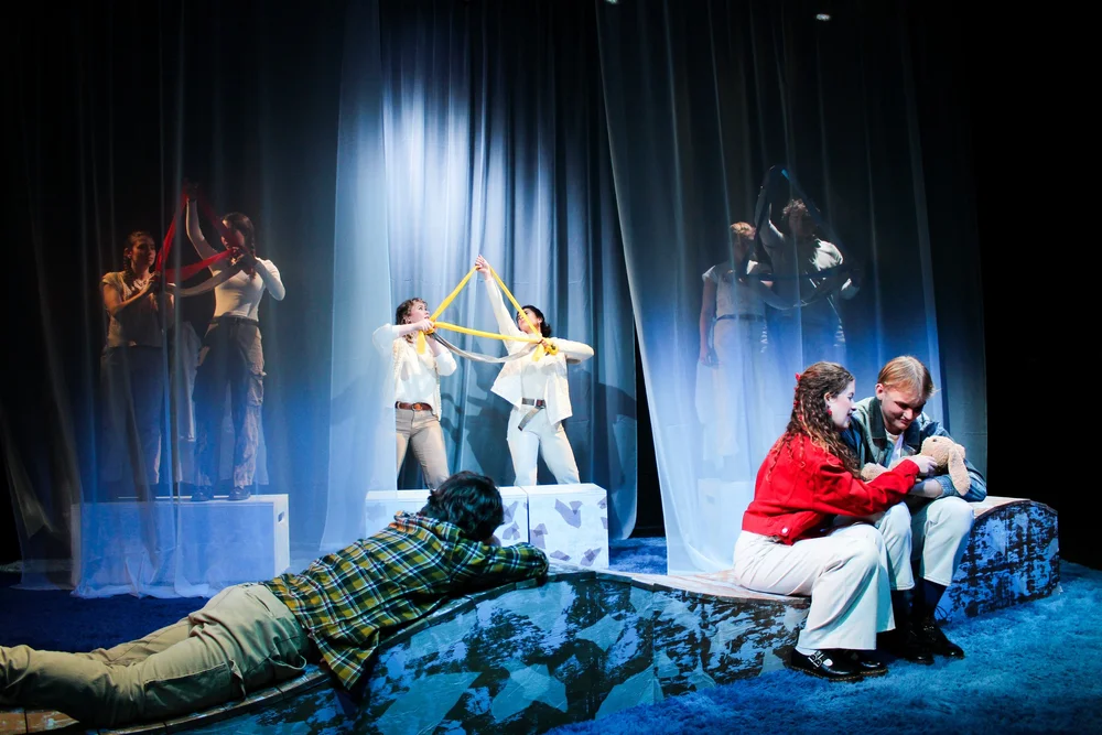 The Yellow Boat production