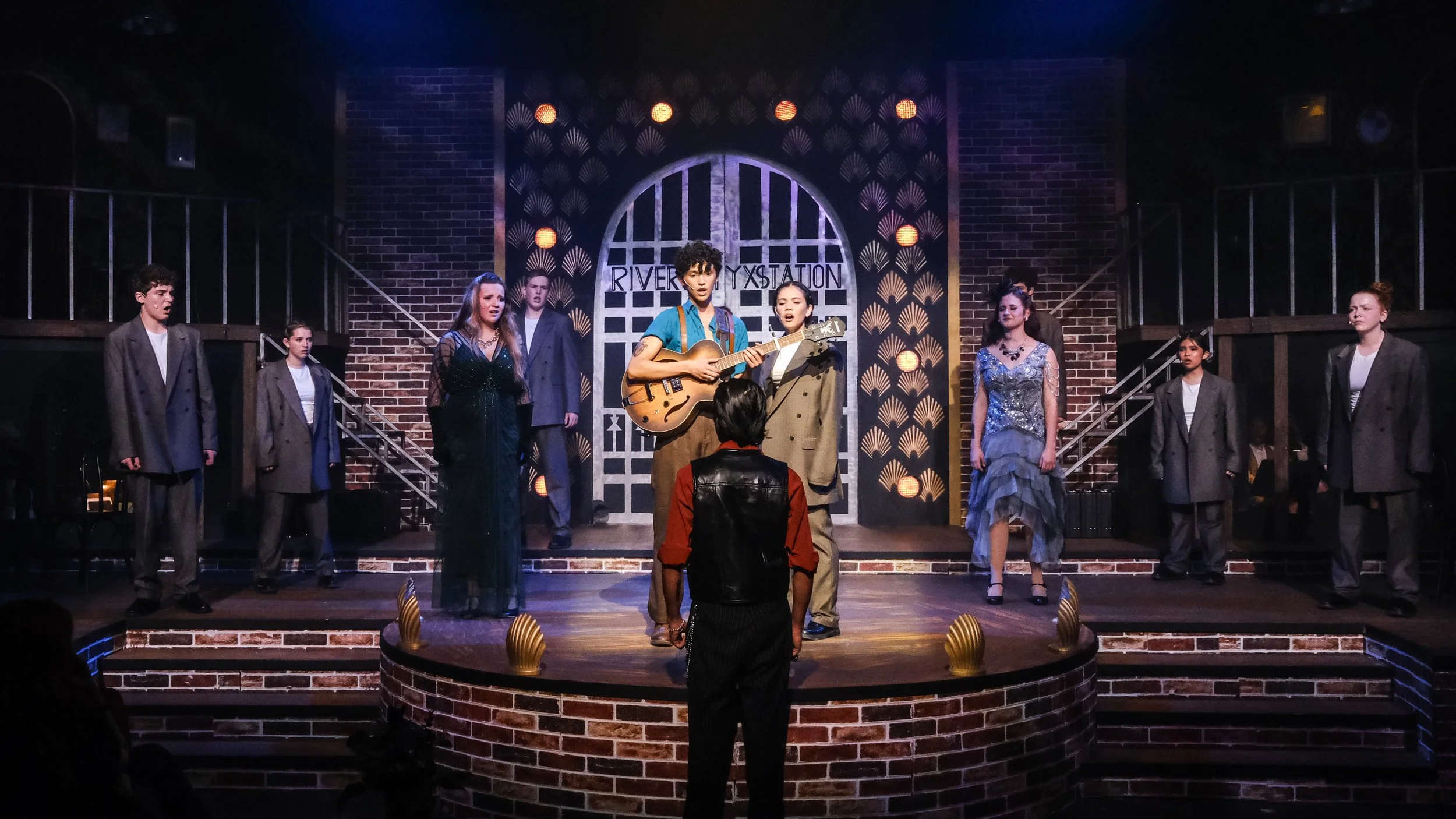 Hadestown Teen Edition production image photographed by Steve Wylie Photography