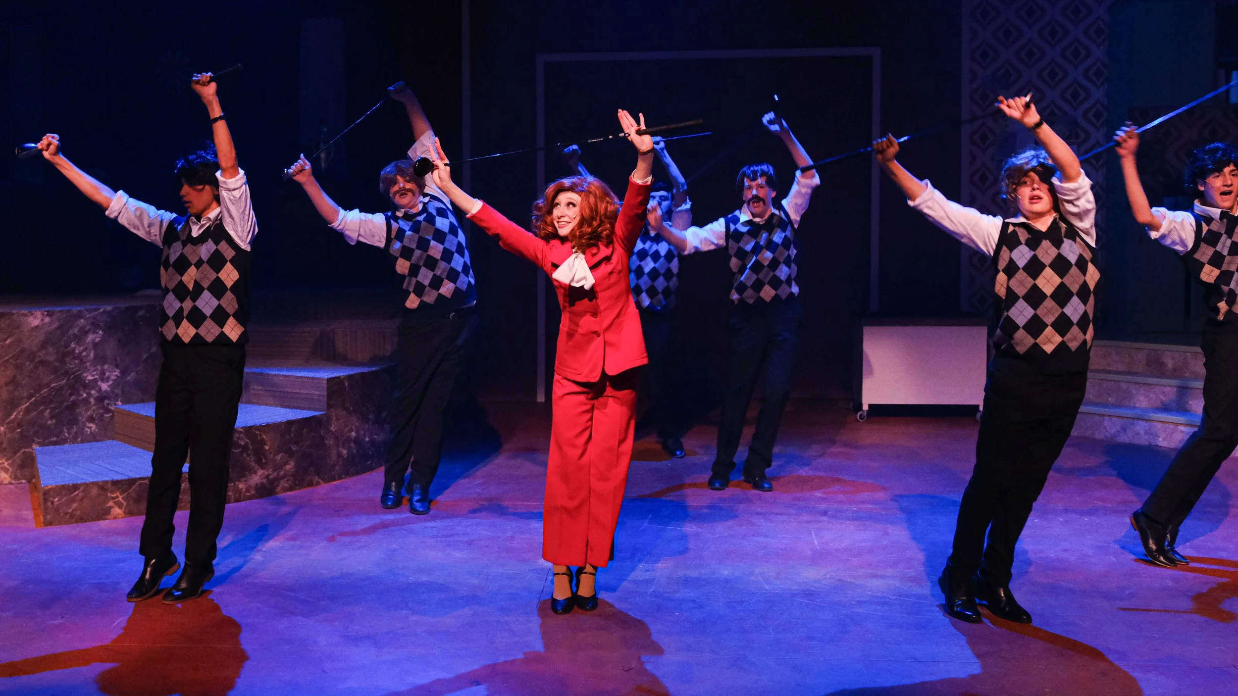 9 to 5 The Musical production image photographed by Steve Wylie Photography