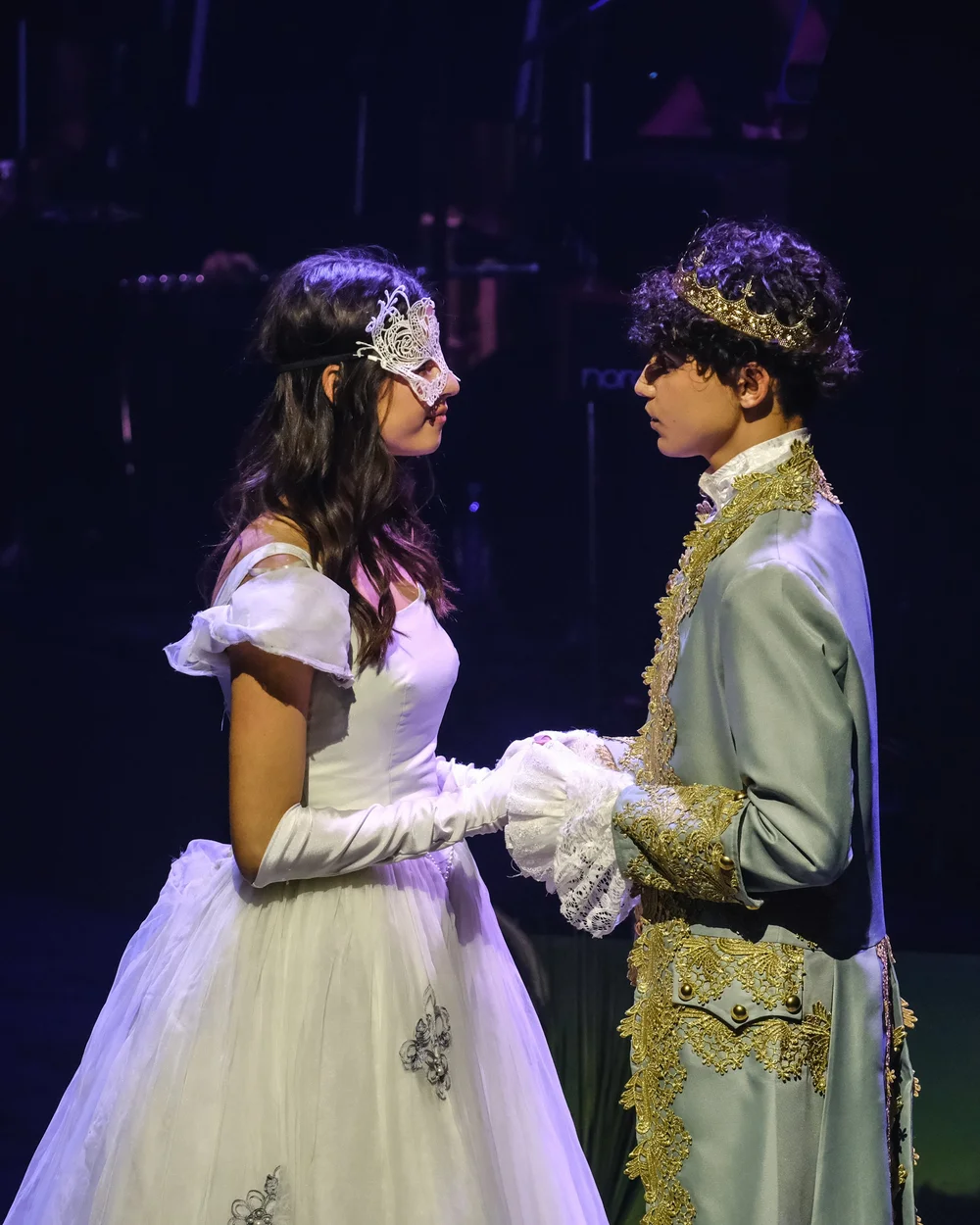 Cinderella in Concert production image photographed by Steve Wylie Photography