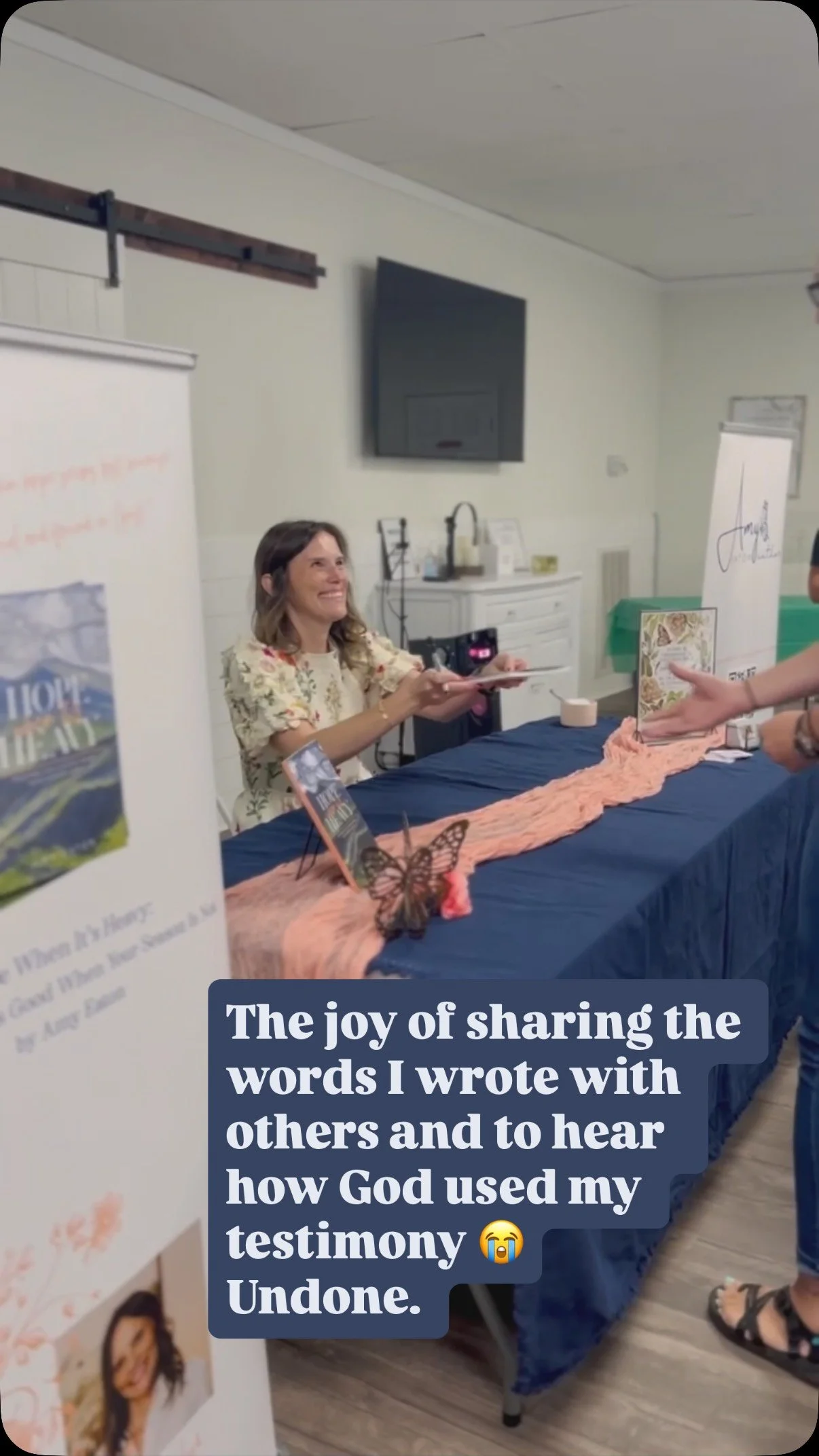 Friday night, I did a brave thing.
I showed up—nervous and unsure—to a beautiful night of worship and prayer celebrating the launch of my book. And God met us there. π
Here’s the truth: I’m just a regular woman. I work full