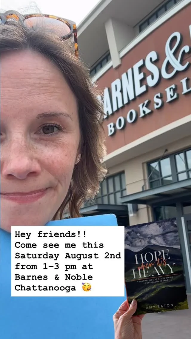 When my book released in May, I stopped by to discuss selling it at Barnes & Noble Chattanooga.
This is a Live Photo I captured on my iPhone of hopeful me, leaving that moment. Heart racing, but prayerful & proud of myself for being obedien