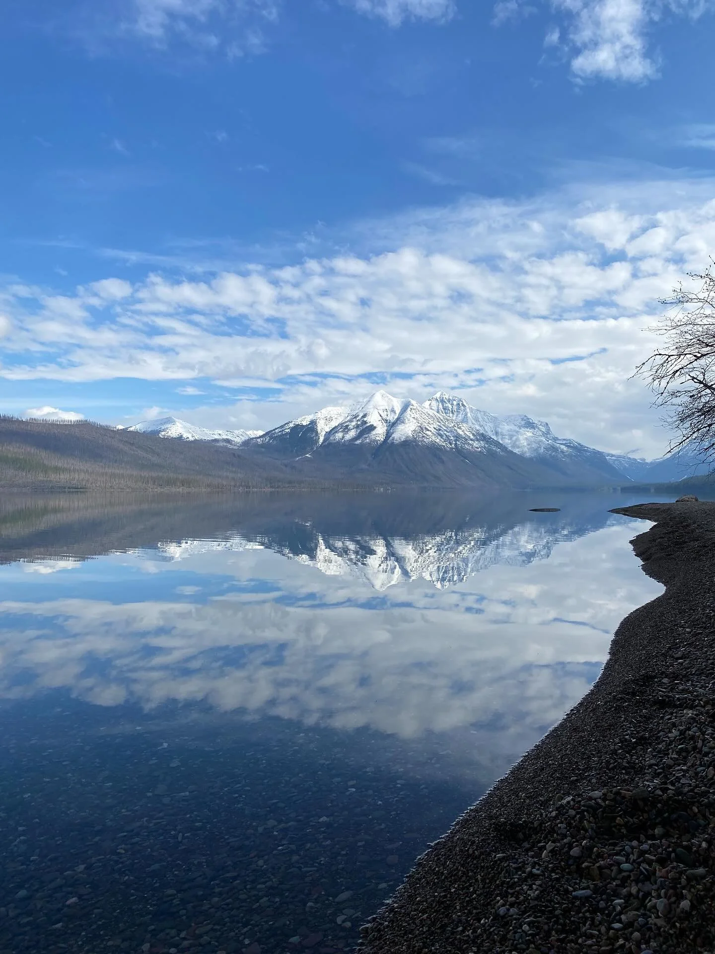 “Strength is in quietness. The lake must be calm if the heavens are to be reflected on its surface.” - Lettie Cowman, 1928 (Streams in the Desert, published under Mrs. C.E. Cowman)
Photo location details:
Lake McDonald, Glacier National