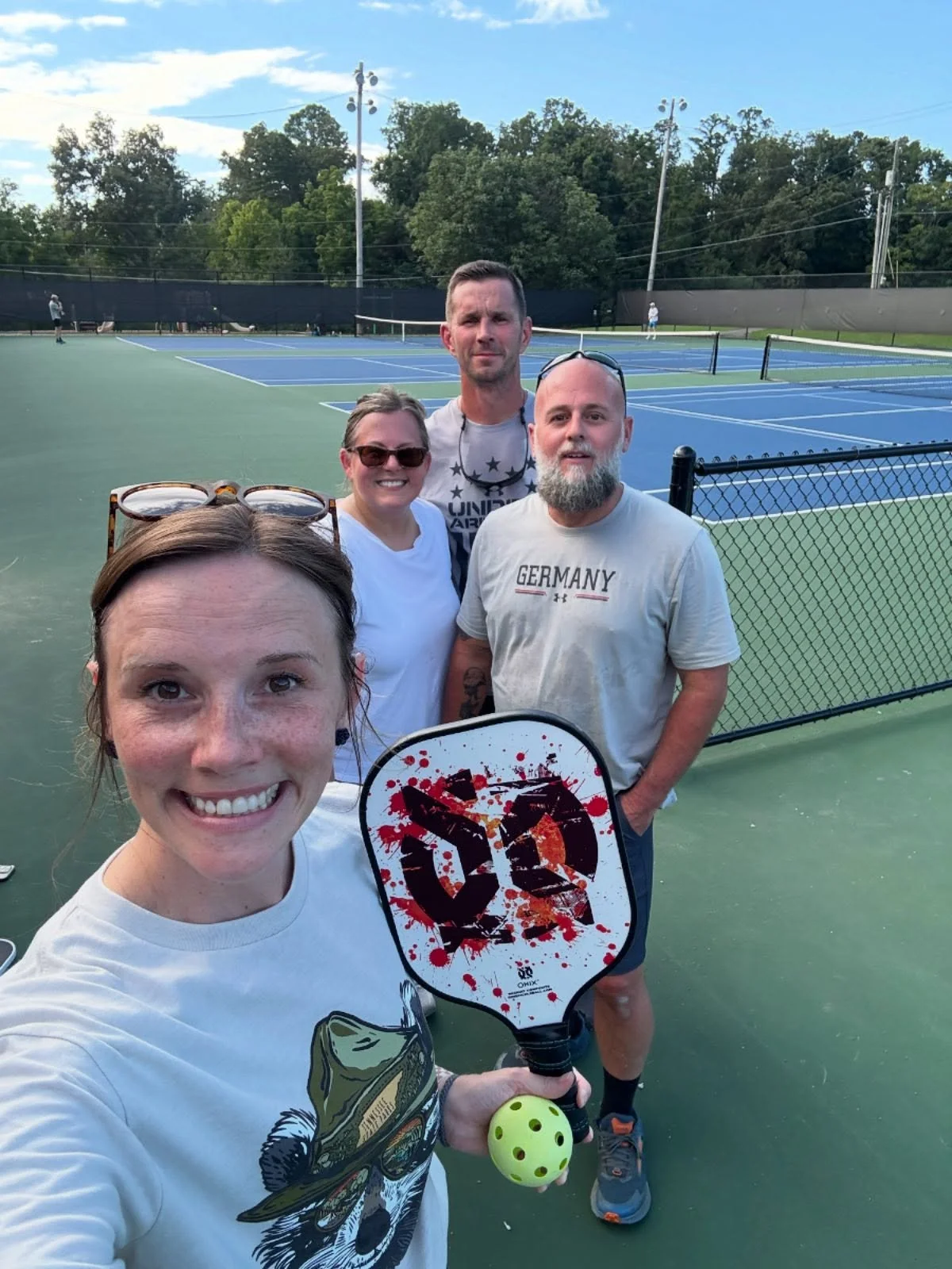 Played pickleball for the first time today - and now I officially need to buy some paddles π so fun!! Do you play? What paddles do you recommend for a beginner?