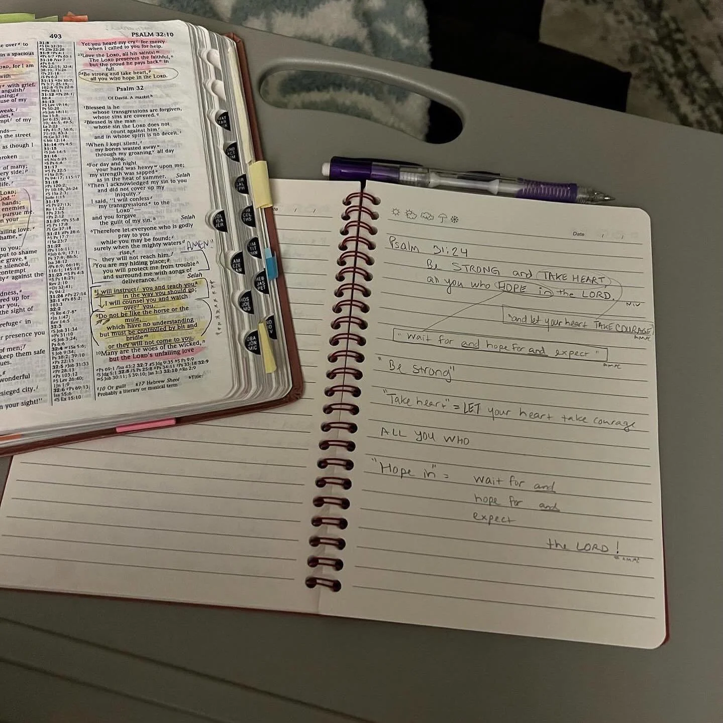 Mercy. How often has my courage been bottled up. Cap tight. Lid closed? 
When fear or unknowns felt too familiar to release, and courage felt impossible or foreign?

And here, there&rsquo;s this word &ldquo;let&rdquo;&hellip;
𝓁𝑒𝓉 𝓎𝑜𝓊𝓇 𝒽𝑒𝒶𝓇