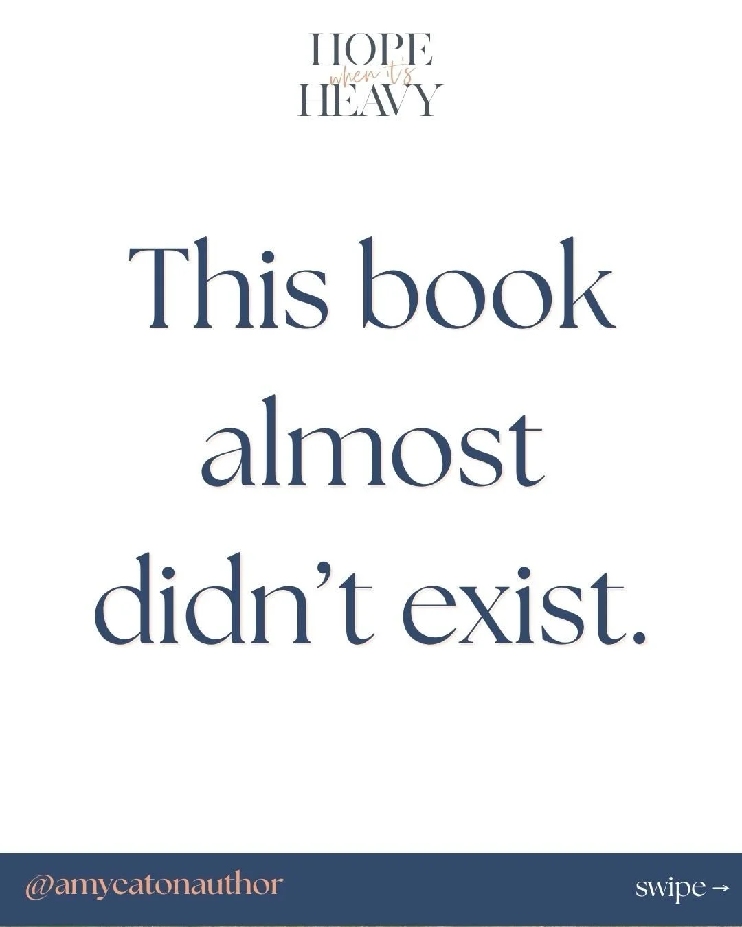 I almost didn&rsquo;t write this book, yet last night I walked across the stage as a finalist in The Selah Awards 🥹😭🙌

Five years ago, I quietly started tucking away notes, scriptures, and whispers of an idea into my iPhone. I even titled it befor
