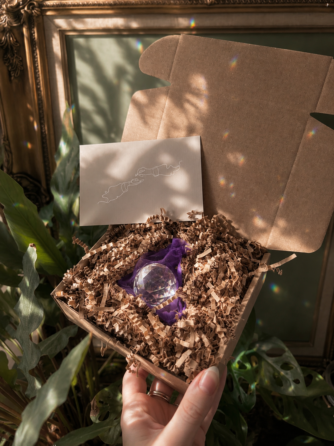 Crystal Prism Suncatcher