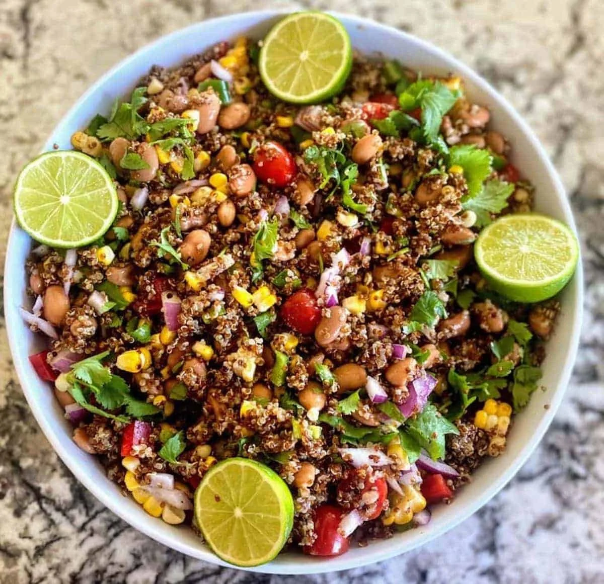 Southwest Chicken Quinoa Power Salad | GF, DF
