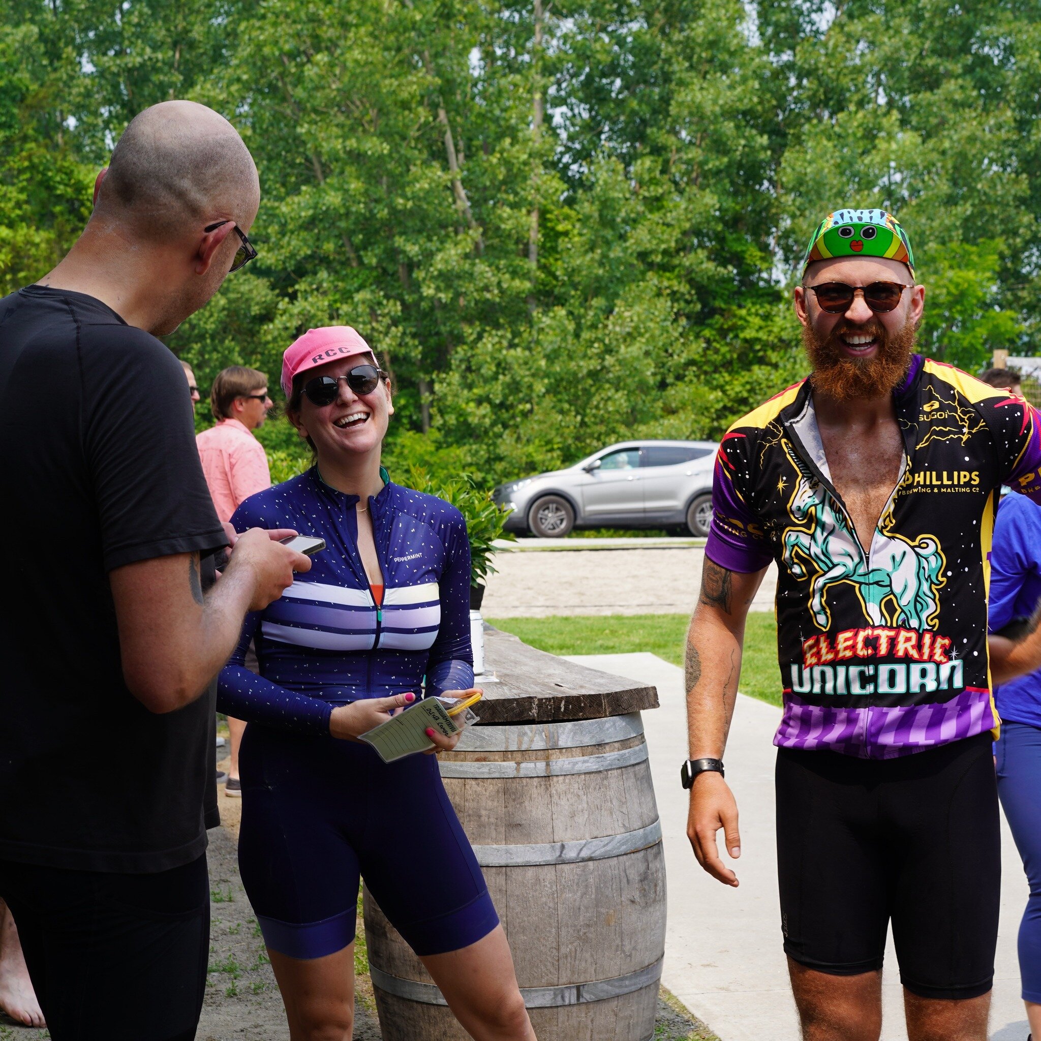 All smiles while Trail Jamming!! 🚴&zwj;♀️😁

We love the range of experience levels who show up to the ride. 💪 Whether it&rsquo;s your first time biking 20km/46km, or you&rsquo;re an avid distance cyclist, we&rsquo;re so happy to be an event that&r