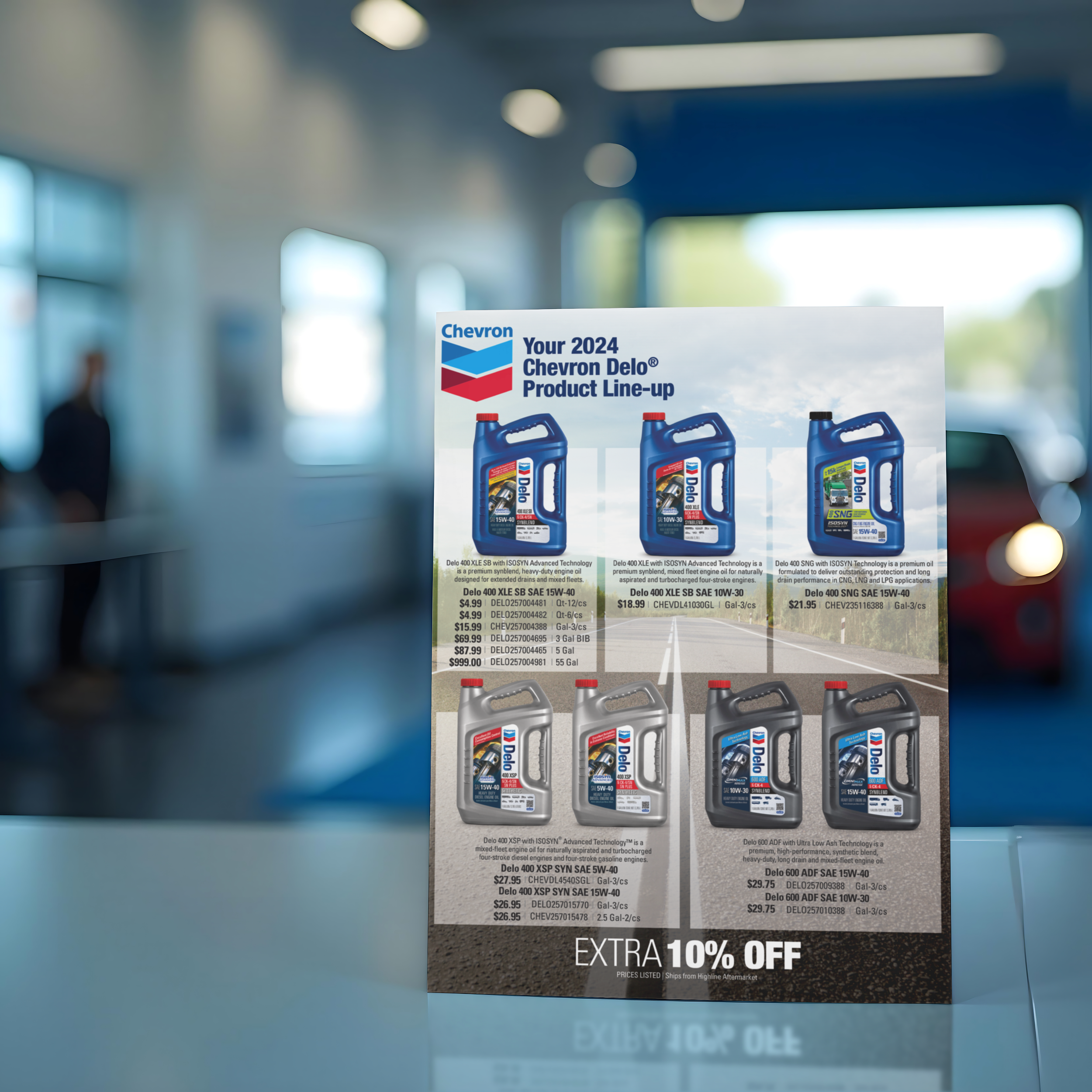 Chevron Sell Sheet Flyer