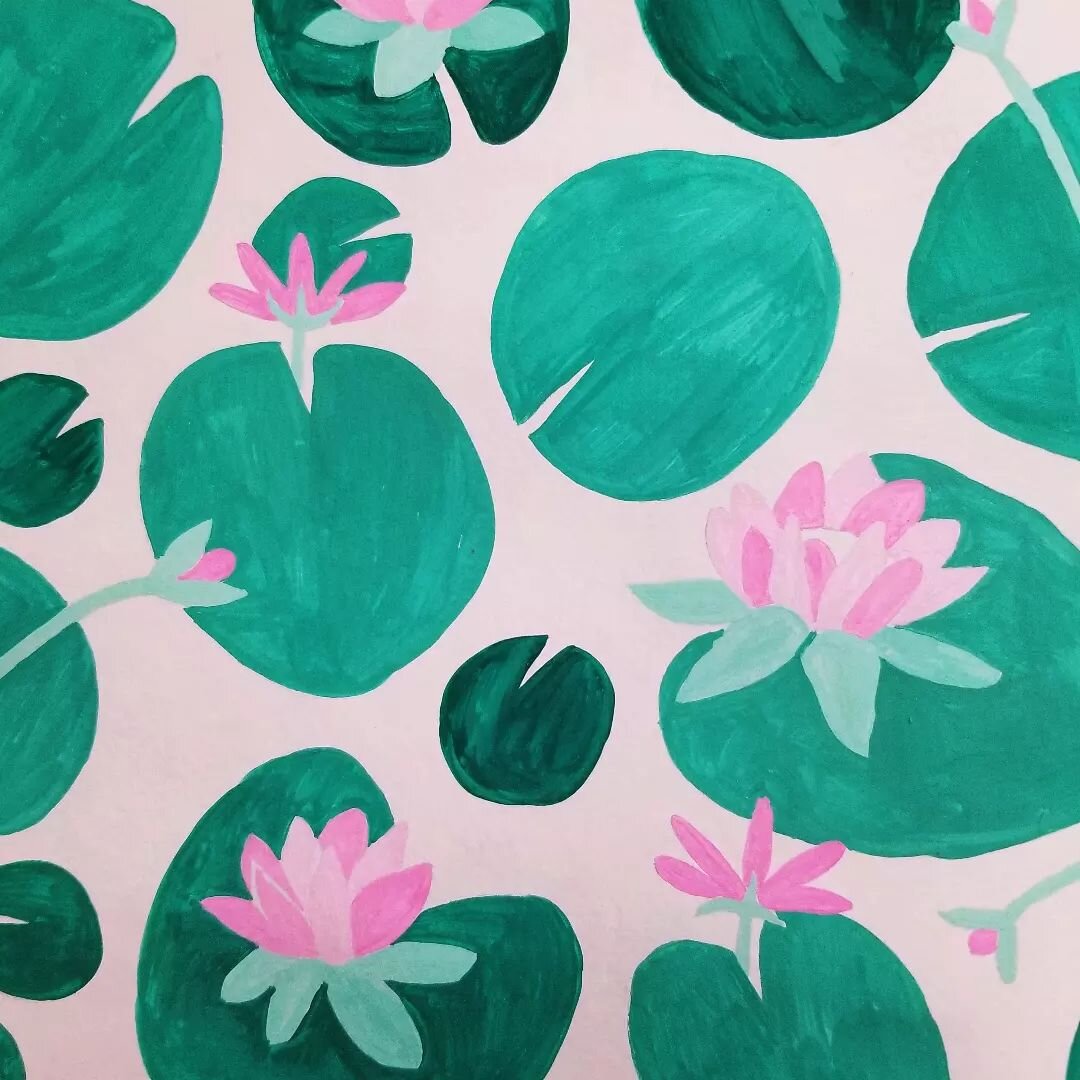 A small work in progress of a painting I spent the morning working on.
.
.
.
#artistsoninstagram #femaleartist #learning #createeveryday #gouacheillustration #surfacepattern #gouachepainting #dayproject #instadaily #slowlife #floralpainting #workinpr