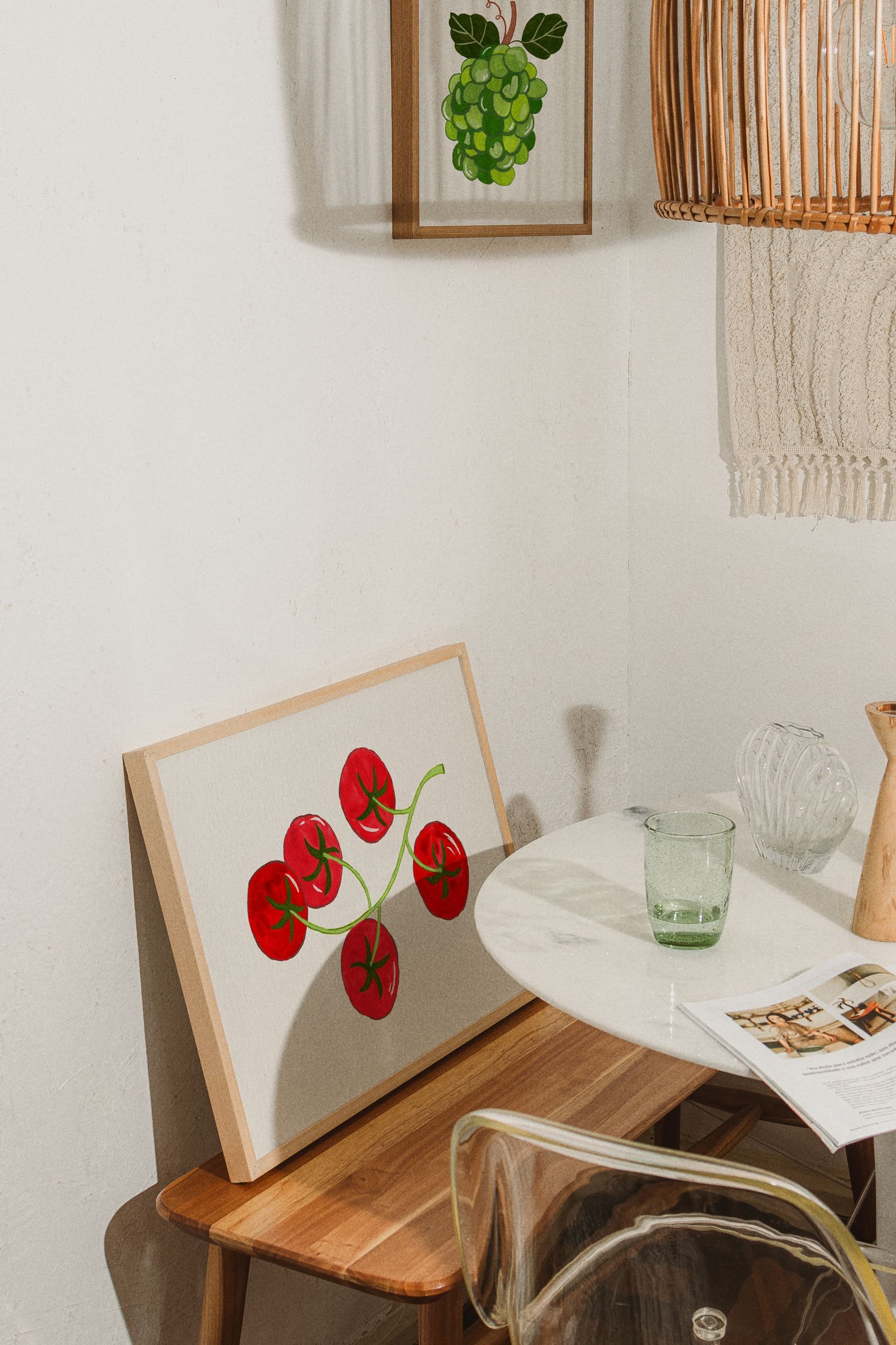 Behind the Scenes of the Cute Fruit Wall Art Collection