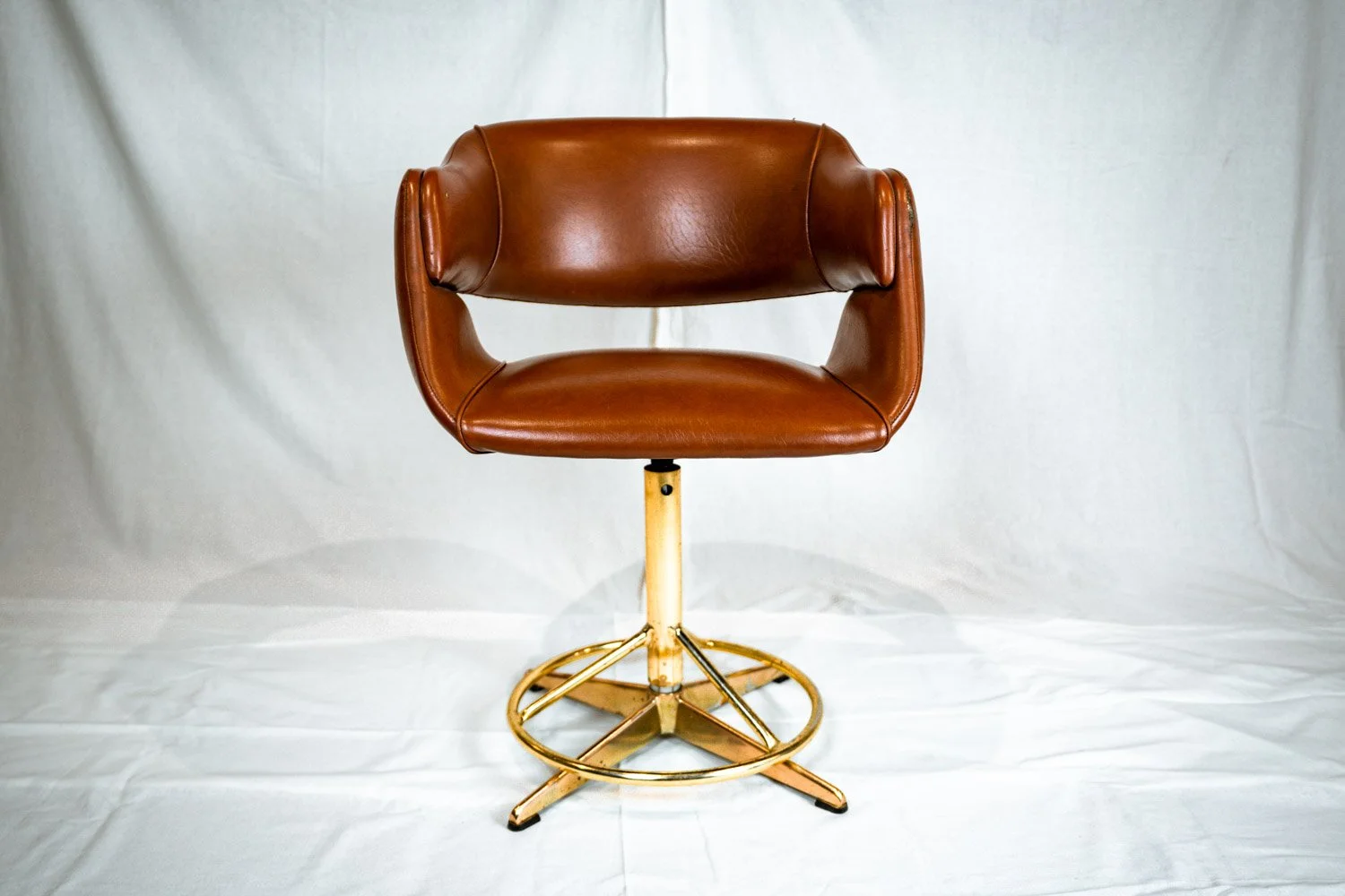 Brown Swivel Chair