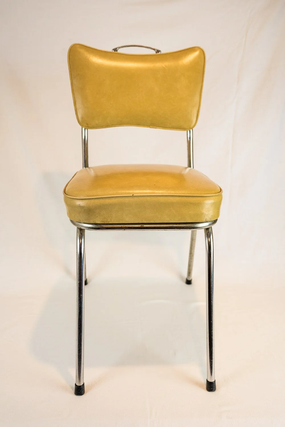 Retro Dining Chair - Mustard
