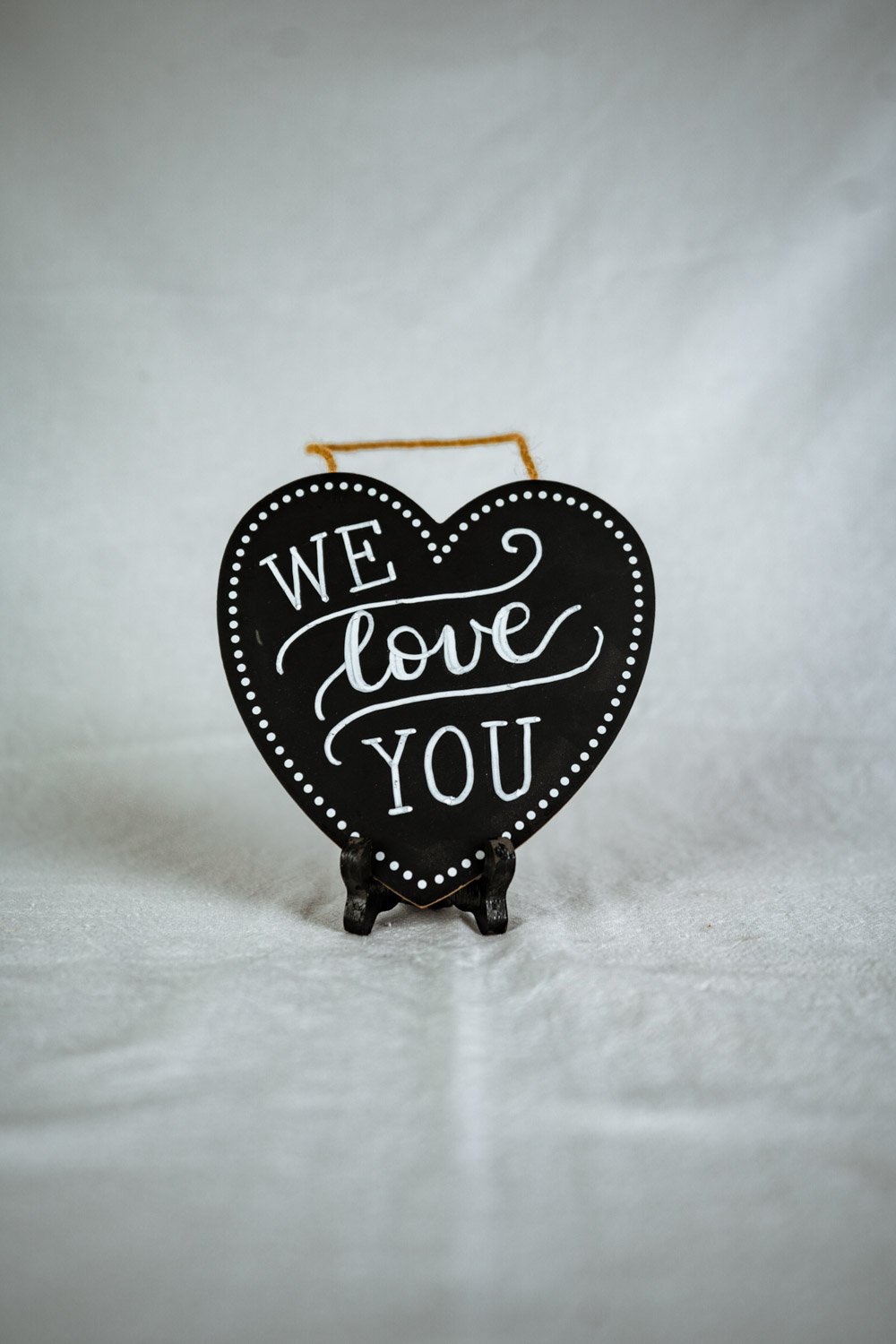 We Love You - Hanging Heart
