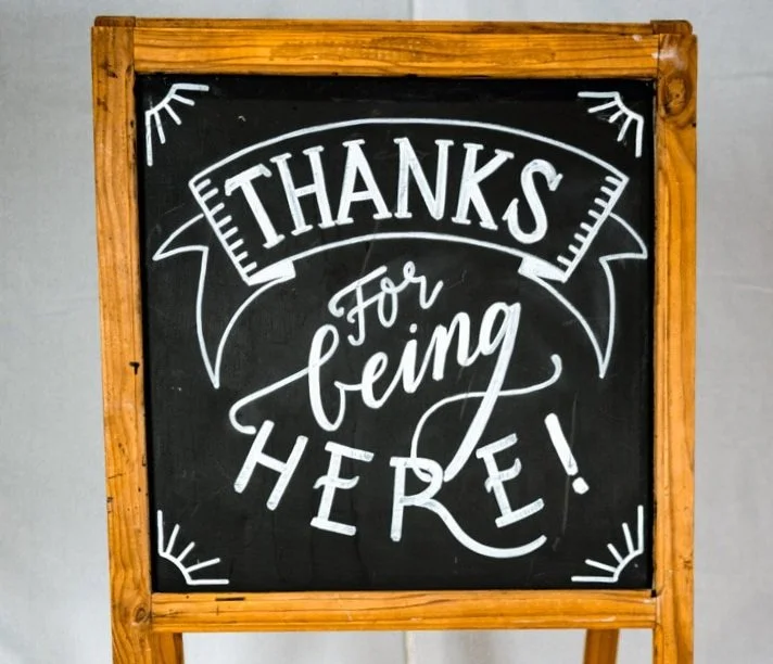 Thanks For Being Here 2 - A Frame