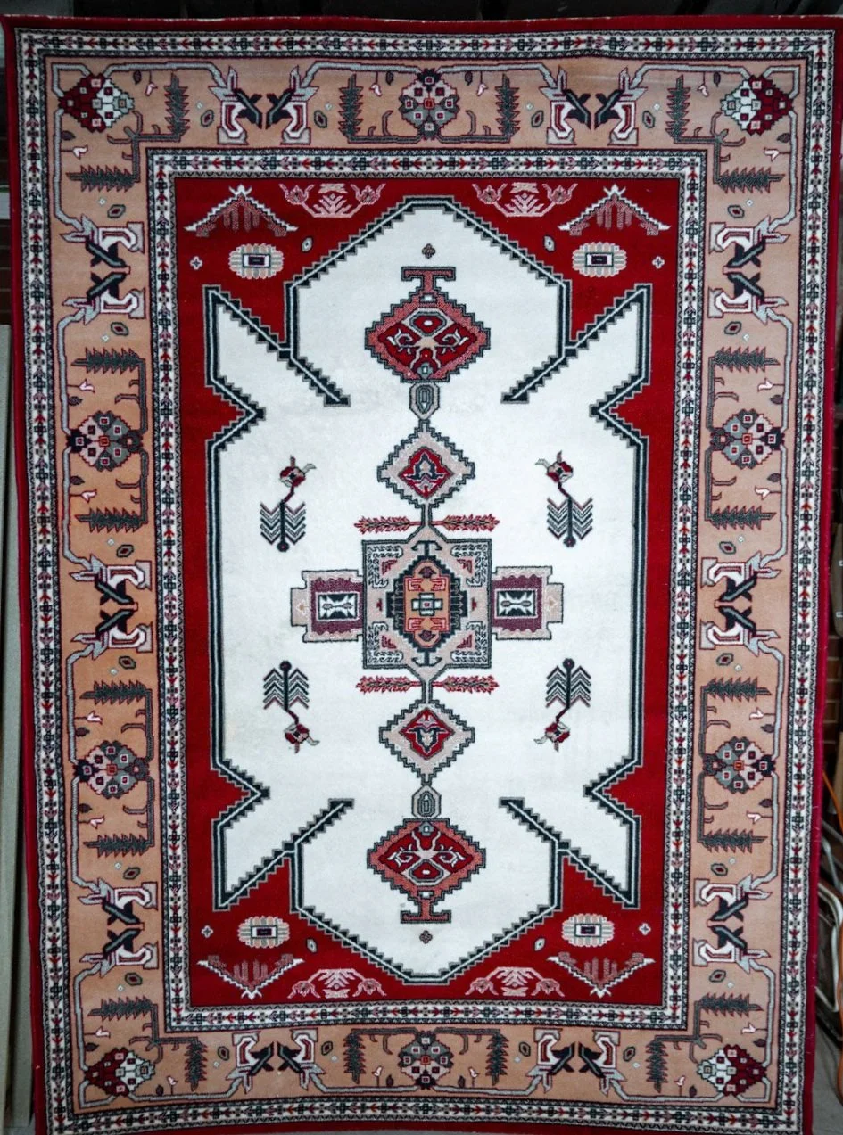 Red Geo - Persian Rug (Large)