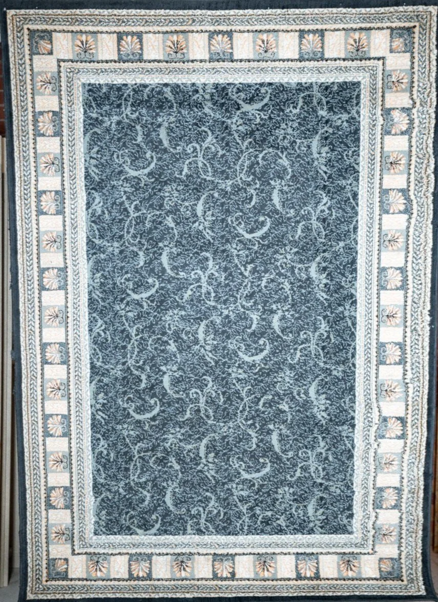 Botanical Blue - Patterned Rug (Large)