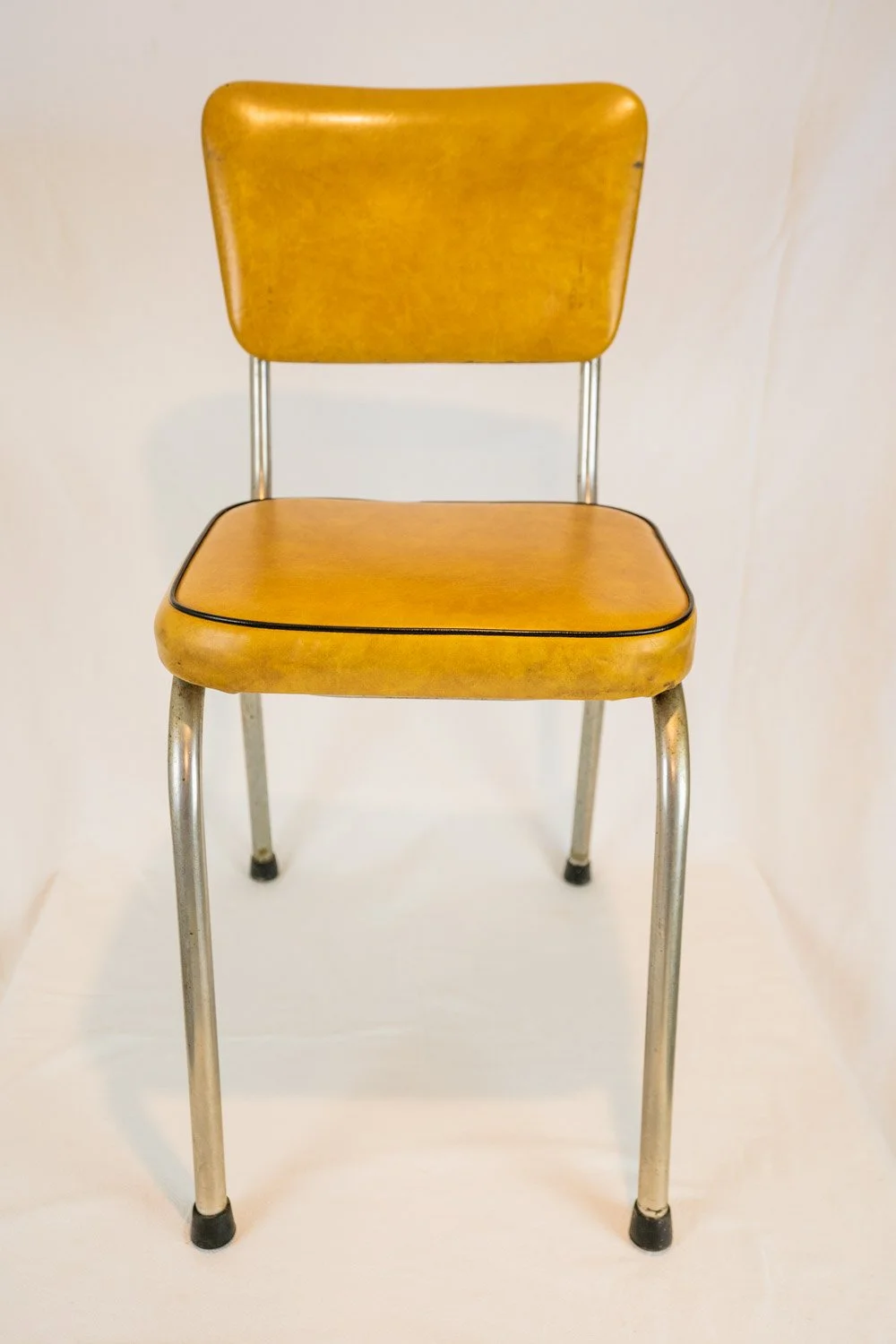 Retro Dining Chair - Medallion and Black