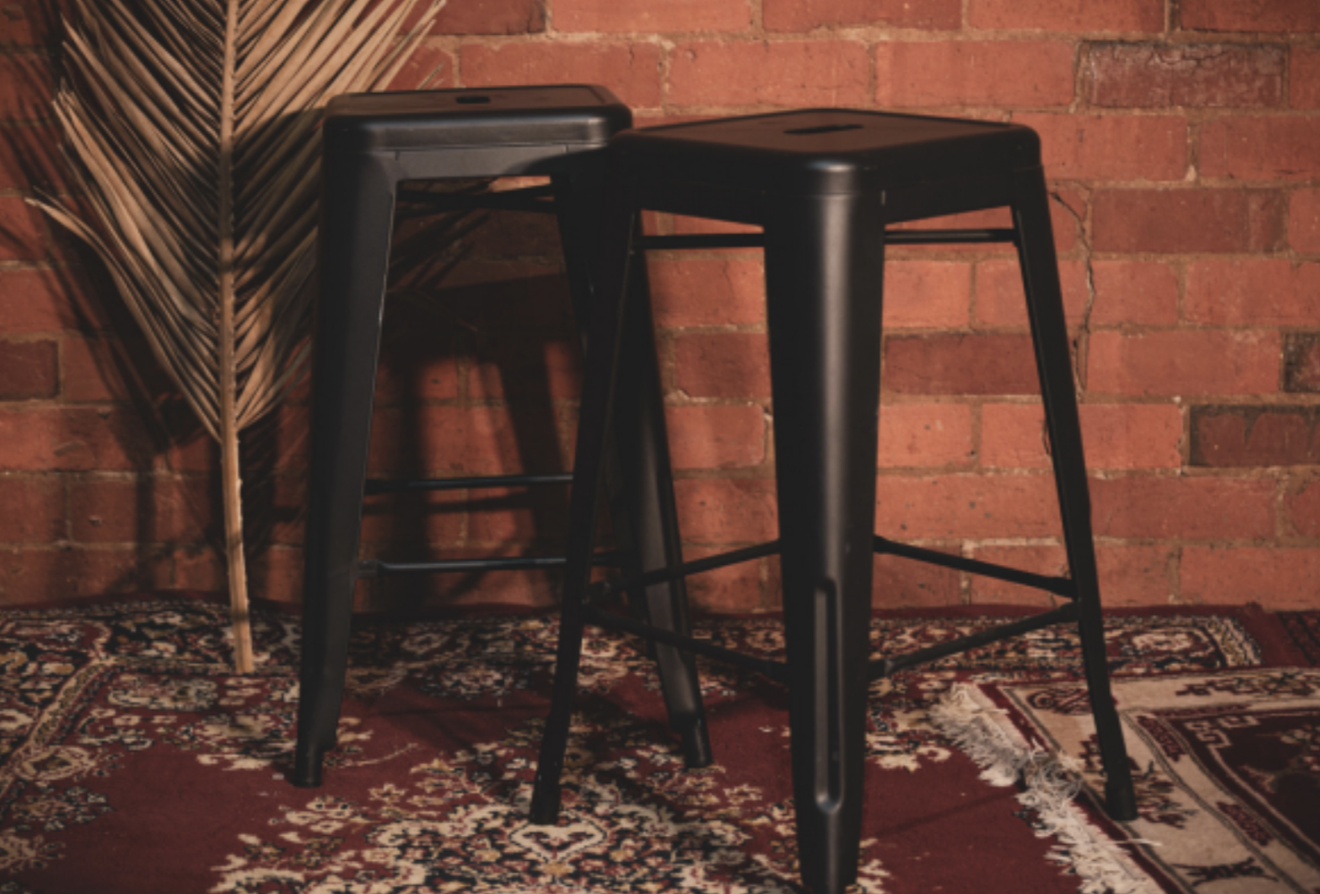 Black Bar Stool