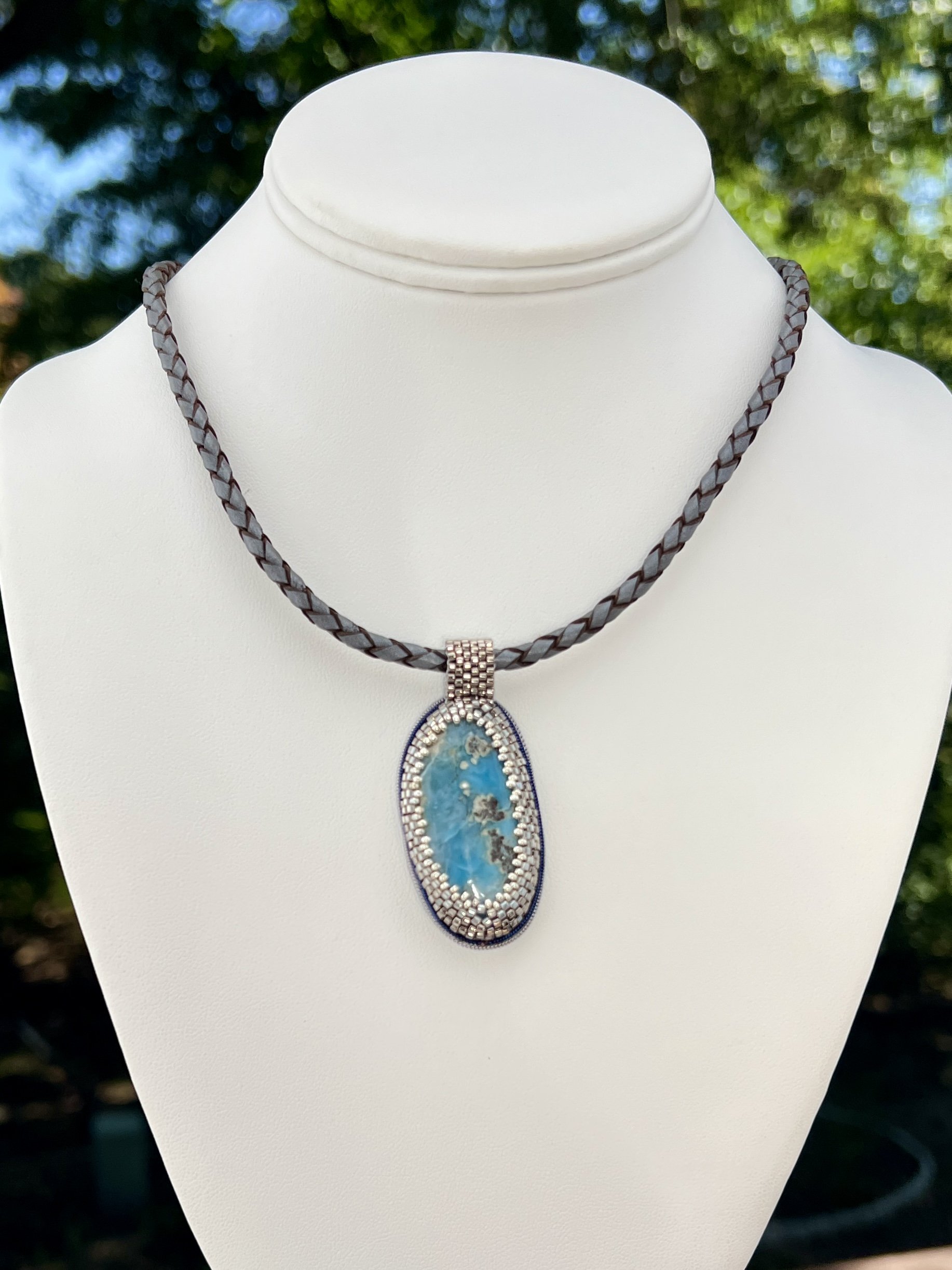 Larimar Pendant