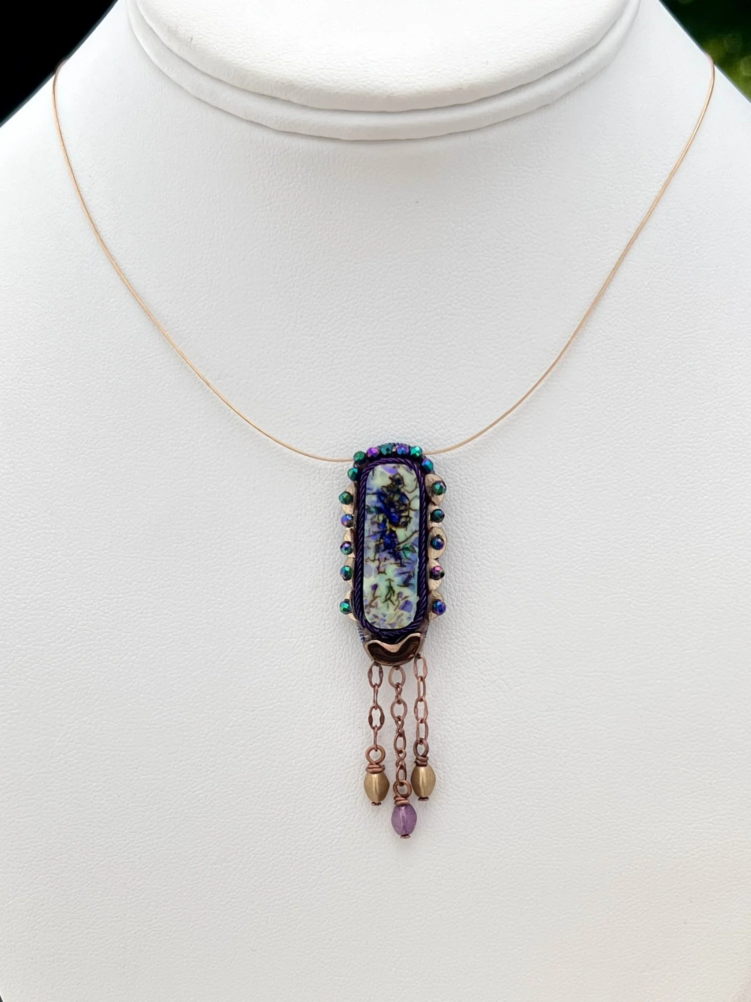 Sterling Opal Pendant
