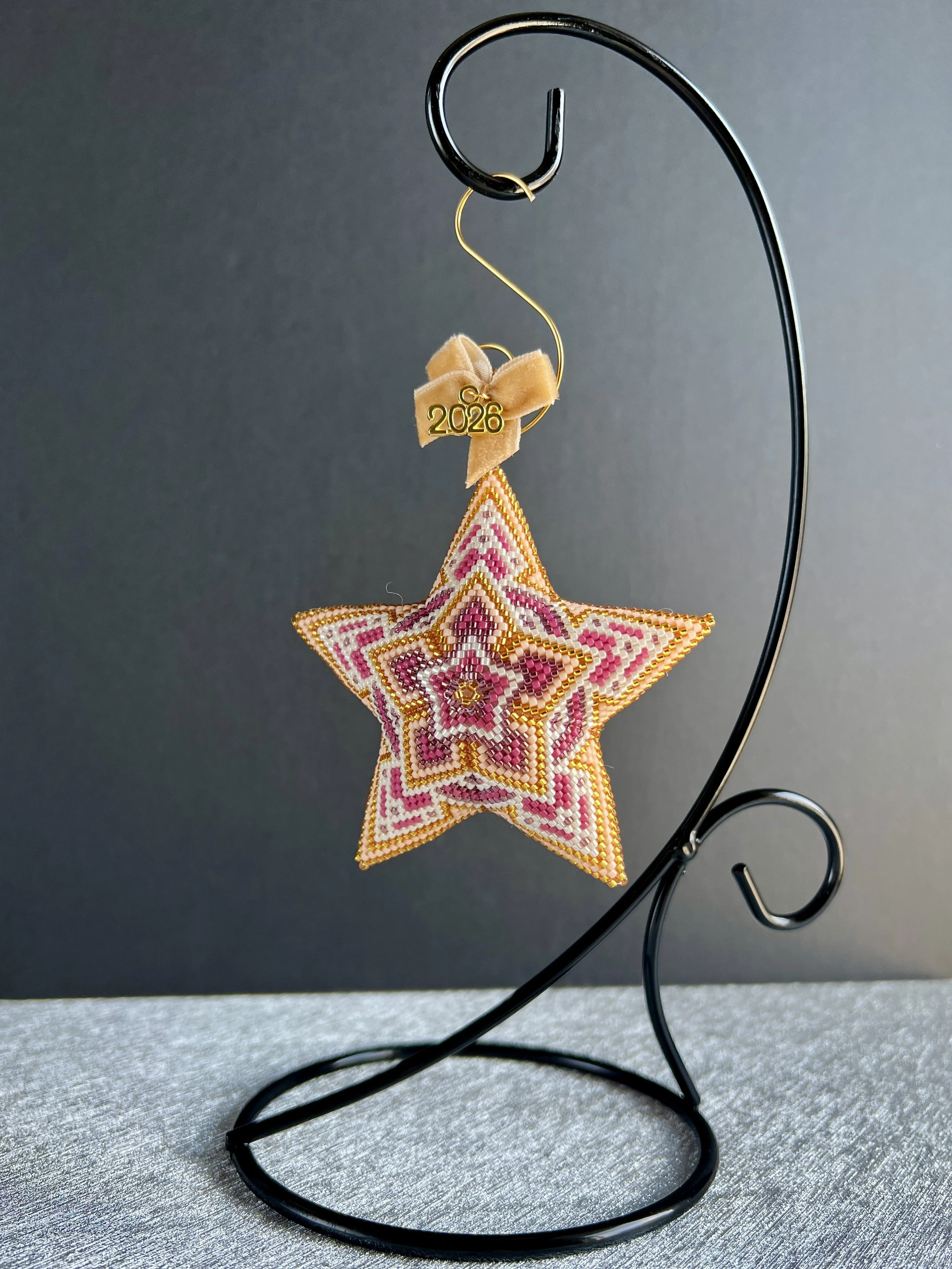 2026 Heirloom Beaded Star — Sonoran Sunrise