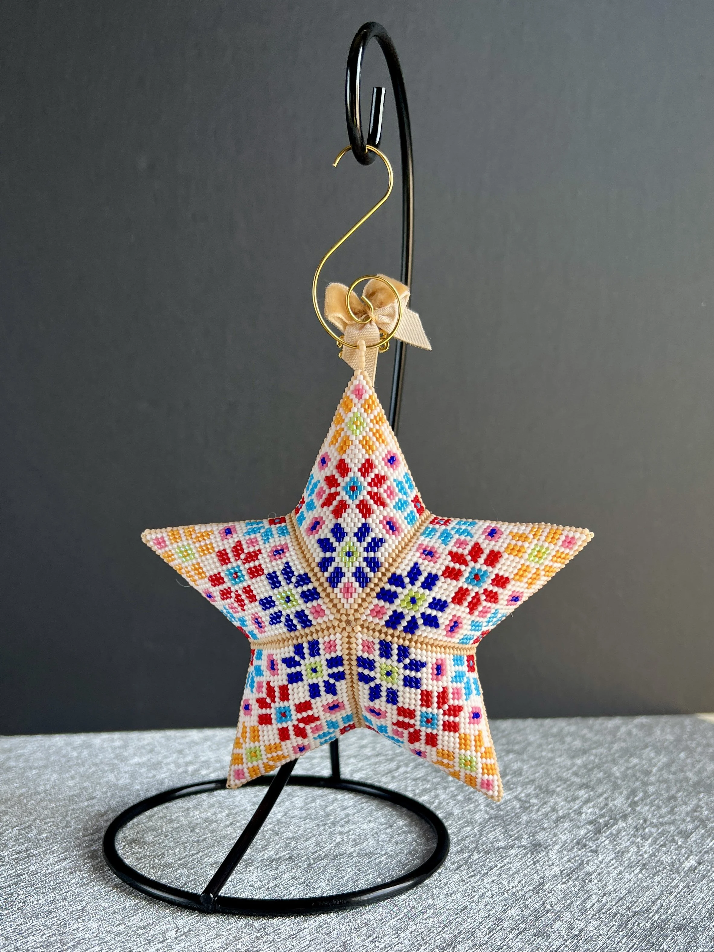 2026 Heirloom Star Ornament - Quilt Block Star