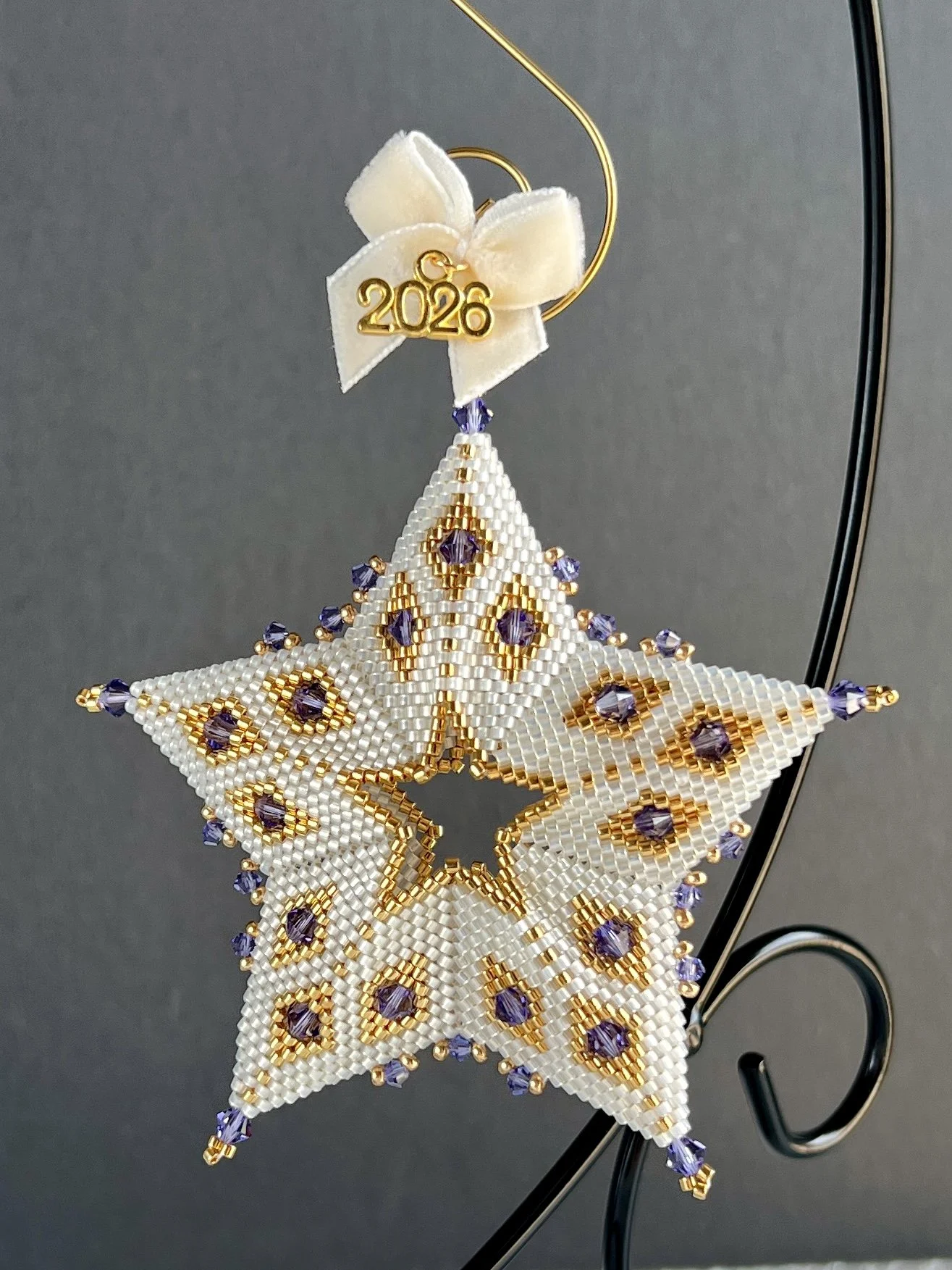 2026 Heirloom Beaded Star — First Light