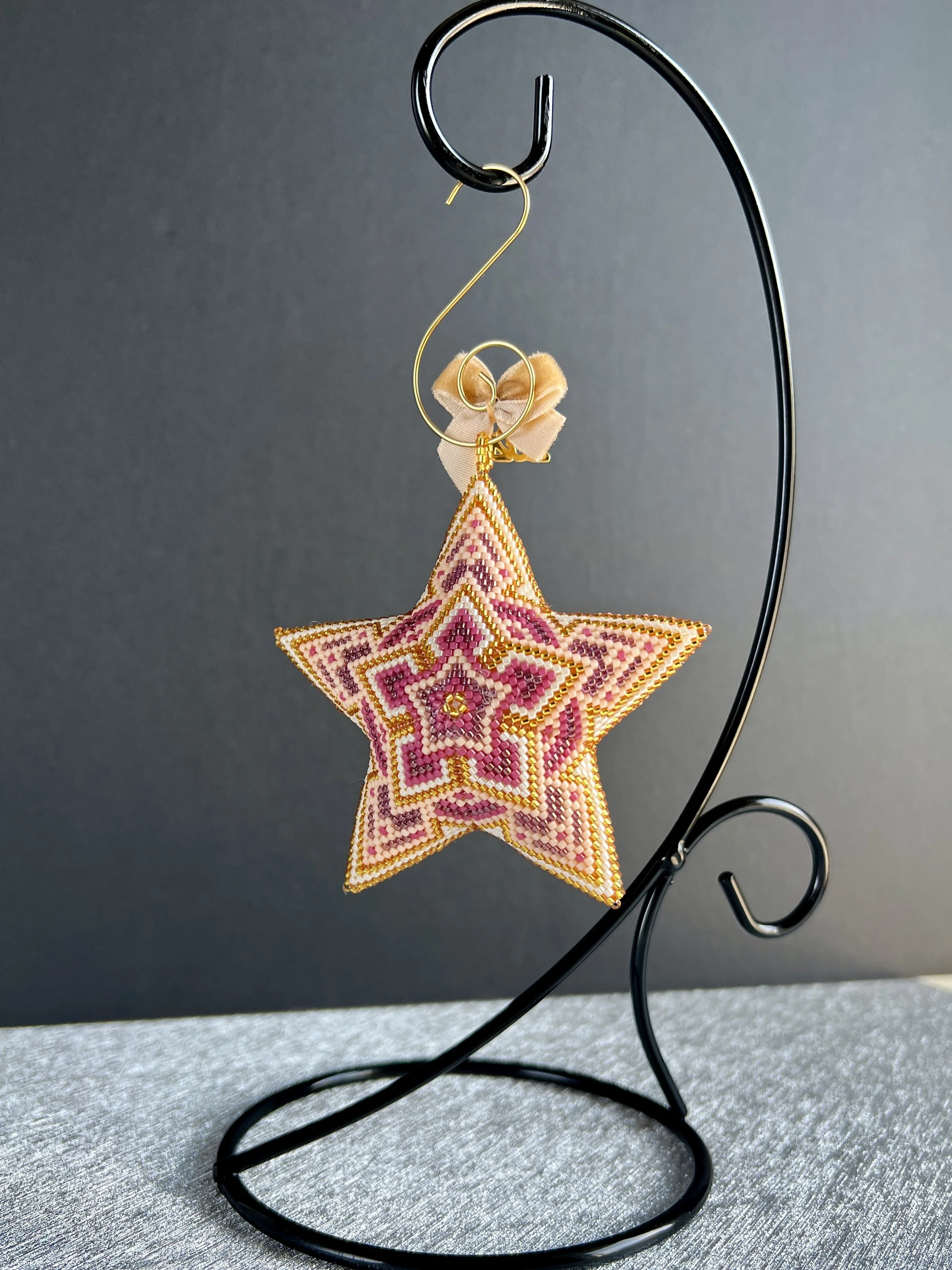 2026 Heirloom Beaded Star — Sonoran Sunrise