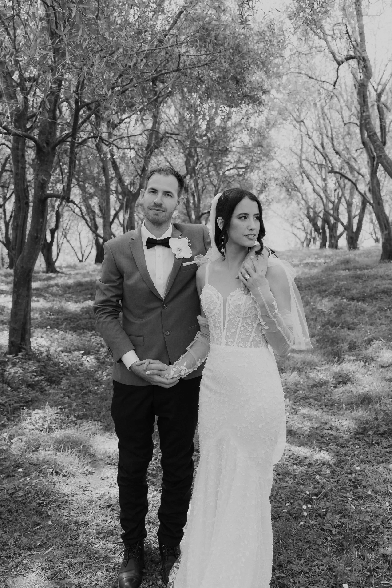 Elegant bridal portraits at Bracu Estate.