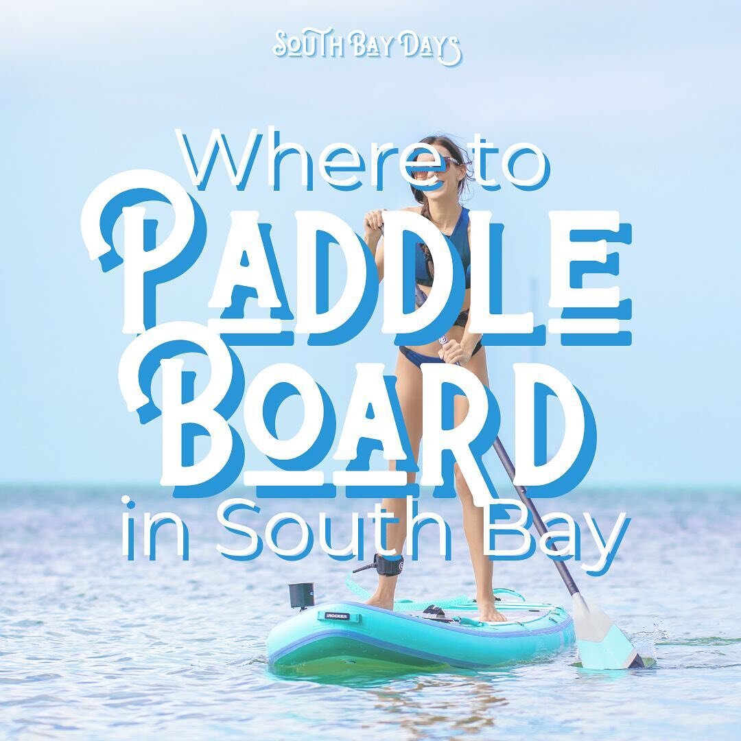 PLAY | The ocean is calling and we're answering with paddles in hand! 🐬 Whether you're a Pro or a SUP-curious explorer, we've charted the course to the only SUP rentals in the South Bay + 8 Local SUP Events to catch this summer! 

Are you down to SU