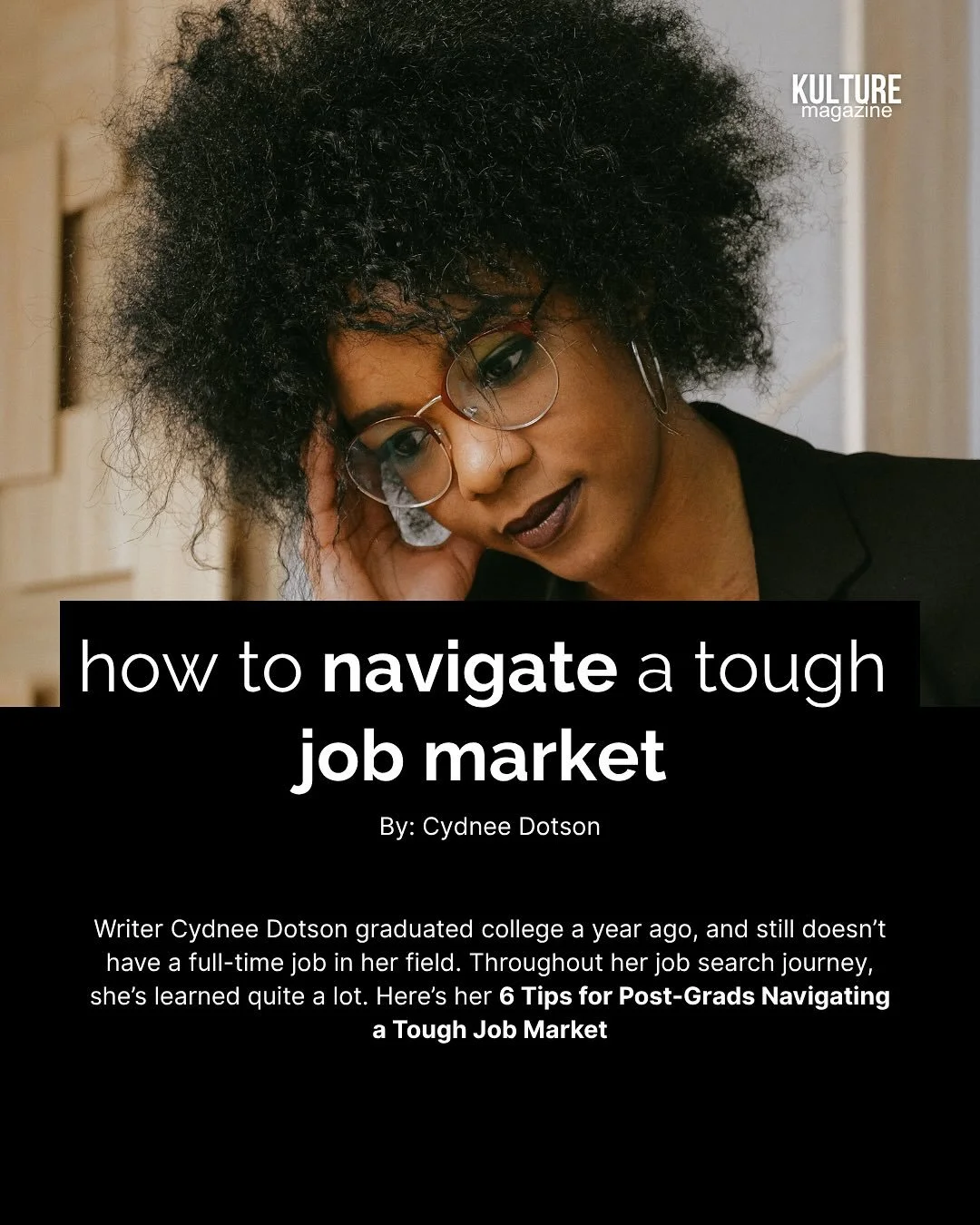 Post-grad life might humble you a bit, but with the right mindset, you can make the most of it. 

For those who need a little Post-grad-TLC, contributing writer Cydnee Dotson (@cydchristina_ ) shares 6 things you can do to stay grounded, motivated, a