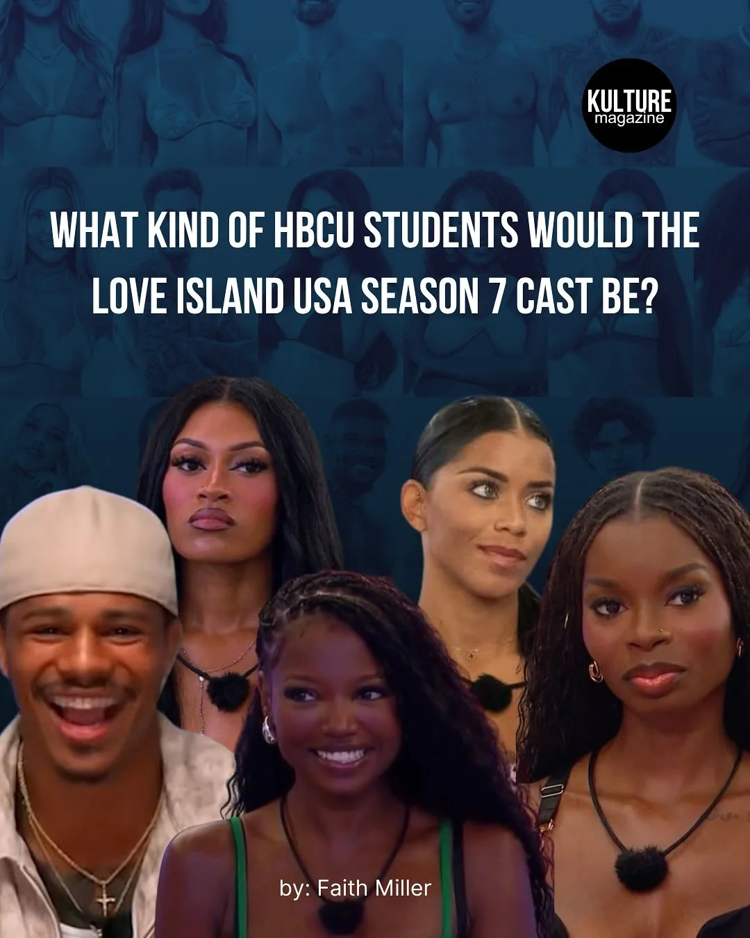 Following the end of Love Island USA Season 7, I couldn&rsquo;t help but think about how the show lowkey reflects how our generation moves when it comes to dating. 

As a current HBCU student (shoutout to Hampton&mdash;the REAL HU), this season&rsquo